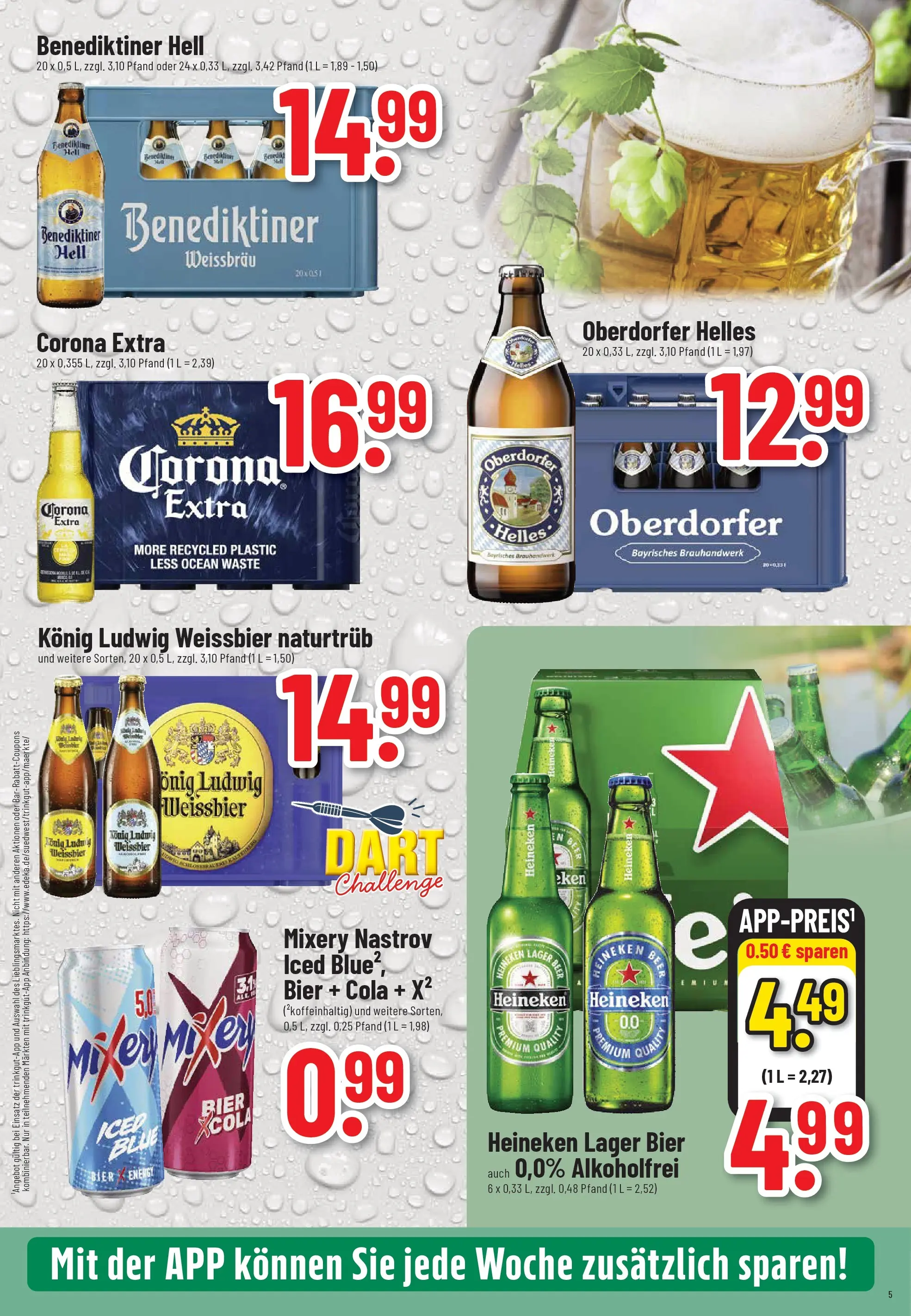 Trinkgut - trinkgut: Wochenangebote (ab 06.10.2025) » Angebote online | Seite: 5 | Produkte: Energy, Weißbier, Benediktiner hell, Heineken