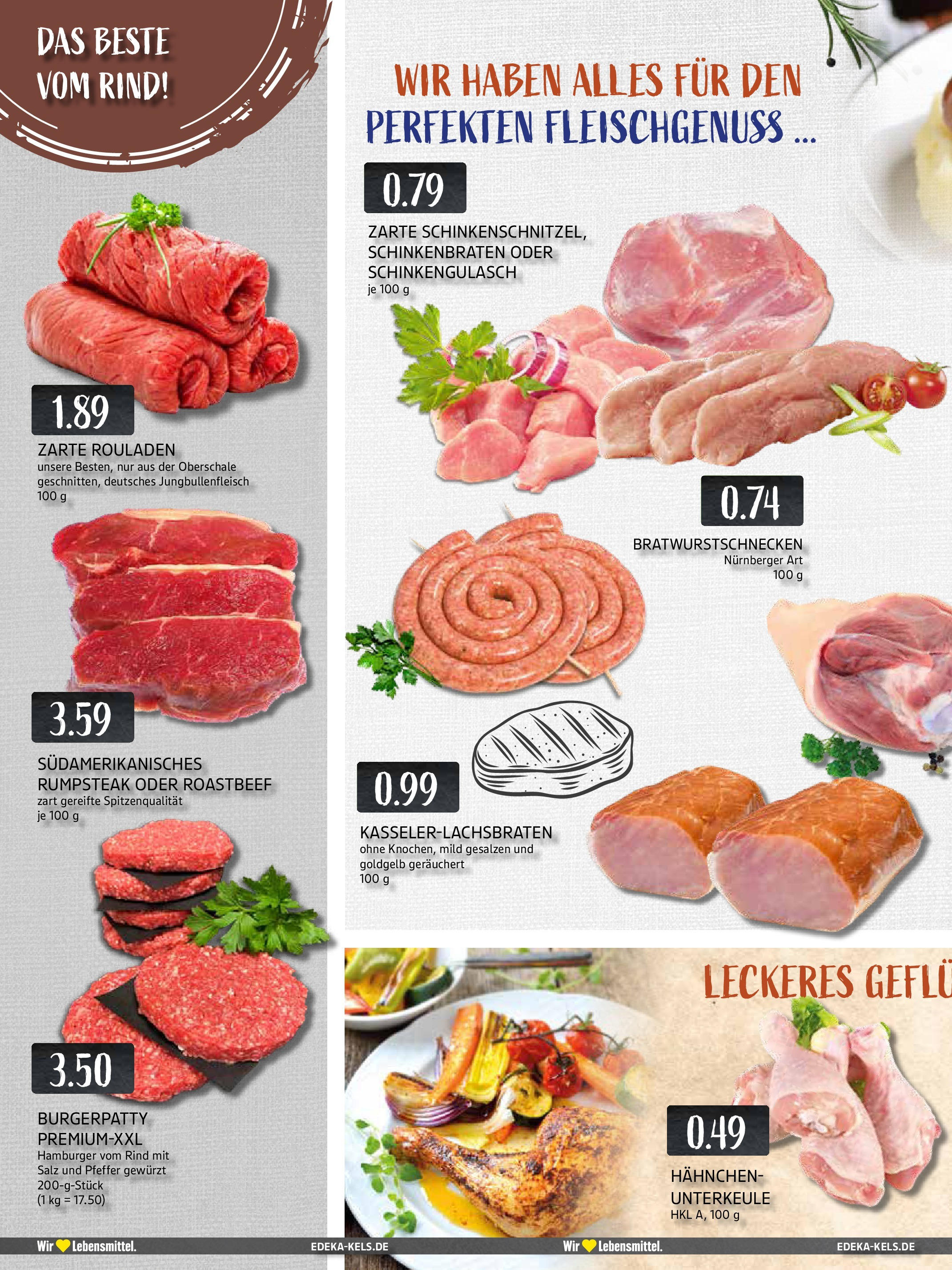 Edeka prospekt Mülheim A. D. Ruhr	 (ab 29.09.2025) » Angebote Online | Seite: 2 | Produkte: Hahnchen, Roastbeef, Salz, Pfeffer