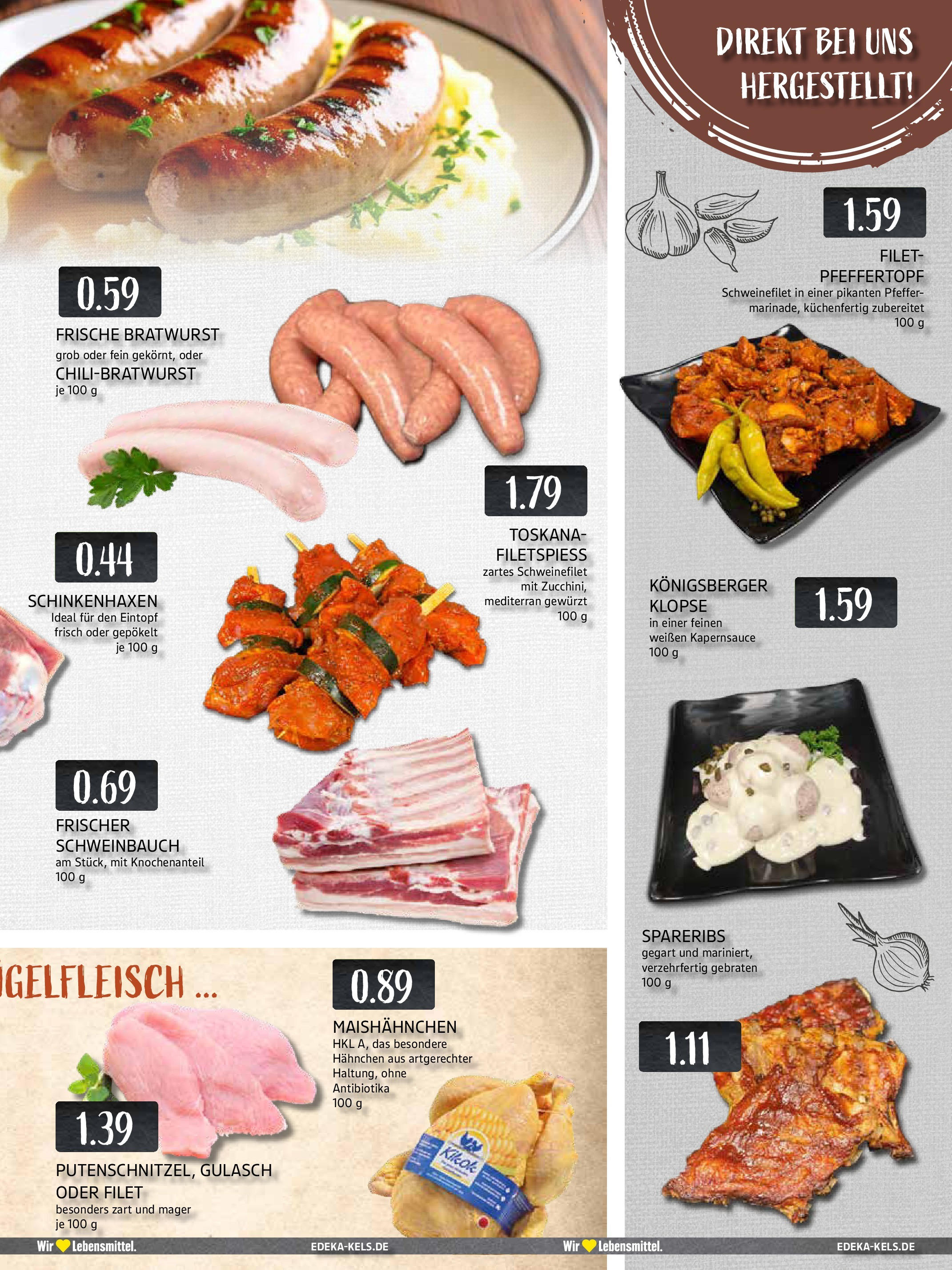 Edeka prospekt Mülheim A. D. Ruhr	 (ab 29.09.2025) » Angebote Online | Seite: 3 | Produkte: Hahnchen, Schweinefilet, Gulasch, Pfeffer