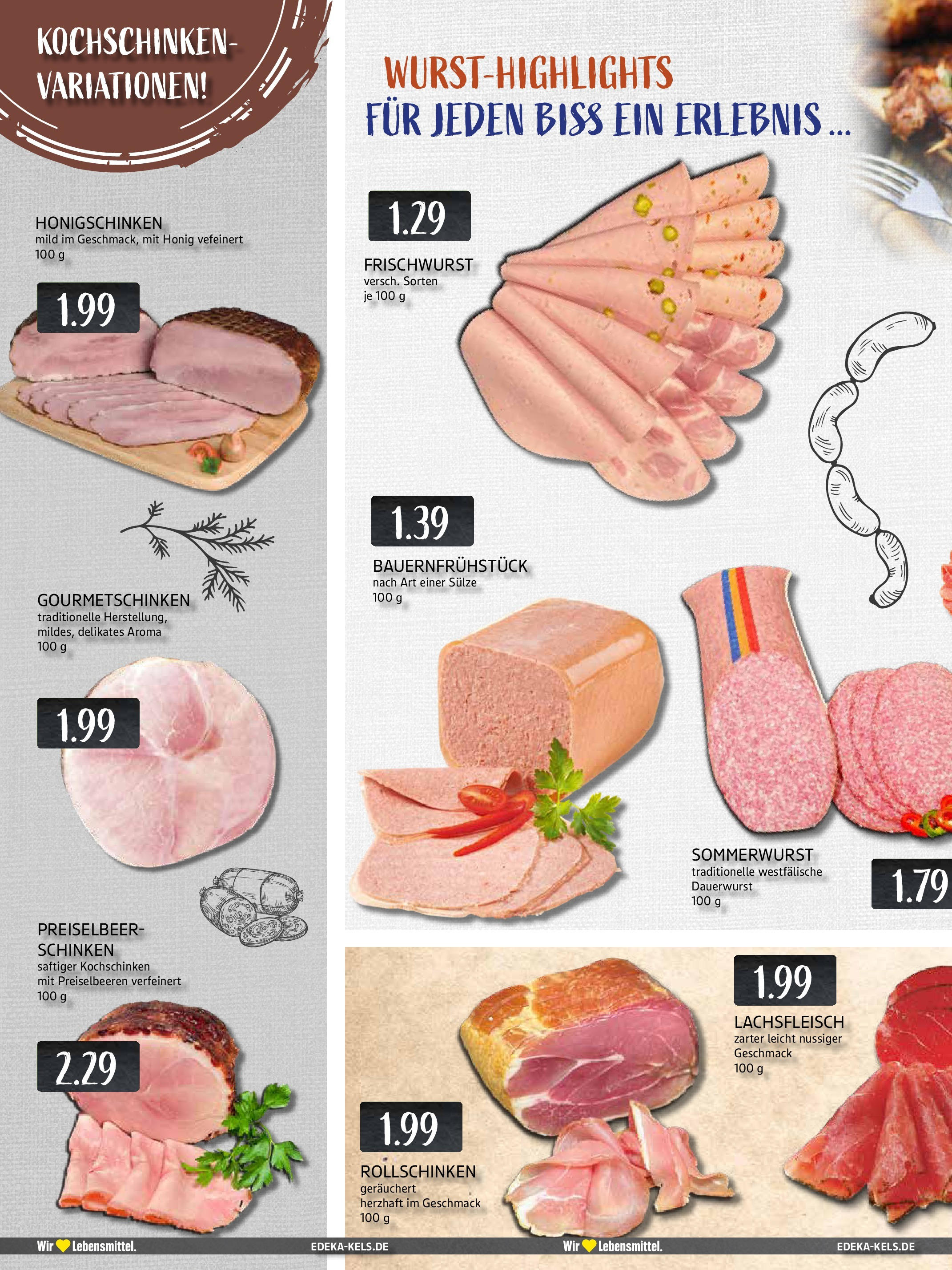 Edeka prospekt Mülheim A. D. Ruhr	 (ab 29.09.2025) » Angebote Online | Seite: 4 | Produkte: Schinken