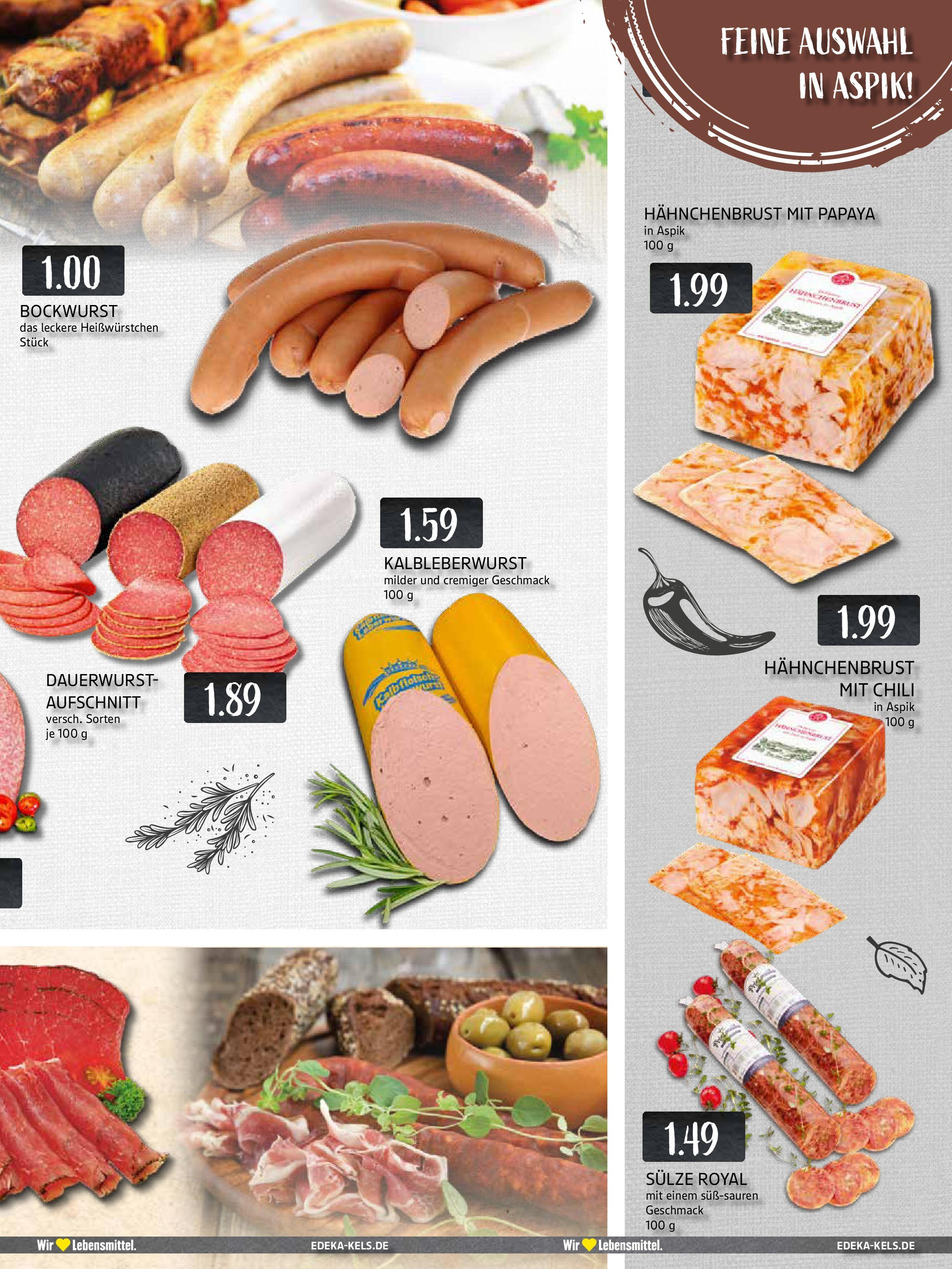 Edeka prospekt Mülheim A. D. Ruhr	 (ab 29.09.2025) » Angebote Online | Seite: 5 | Produkte: Bockwurst, Chili, Hahnchenbrust