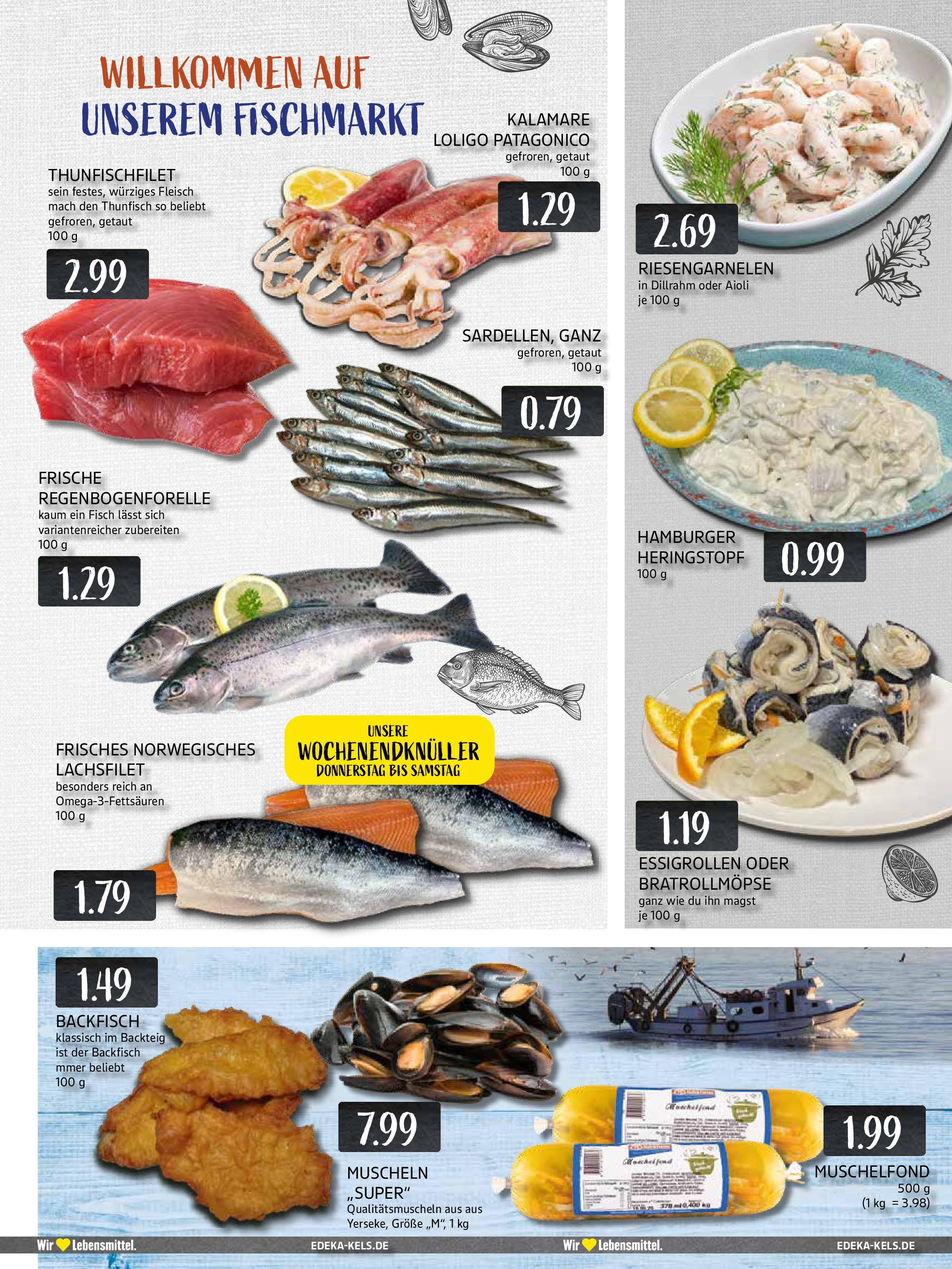 Edeka prospekt Mülheim A. D. Ruhr	 (ab 29.09.2025) » Angebote Online | Seite: 7 | Produkte: Thunfisch, Fisch, Fleisch