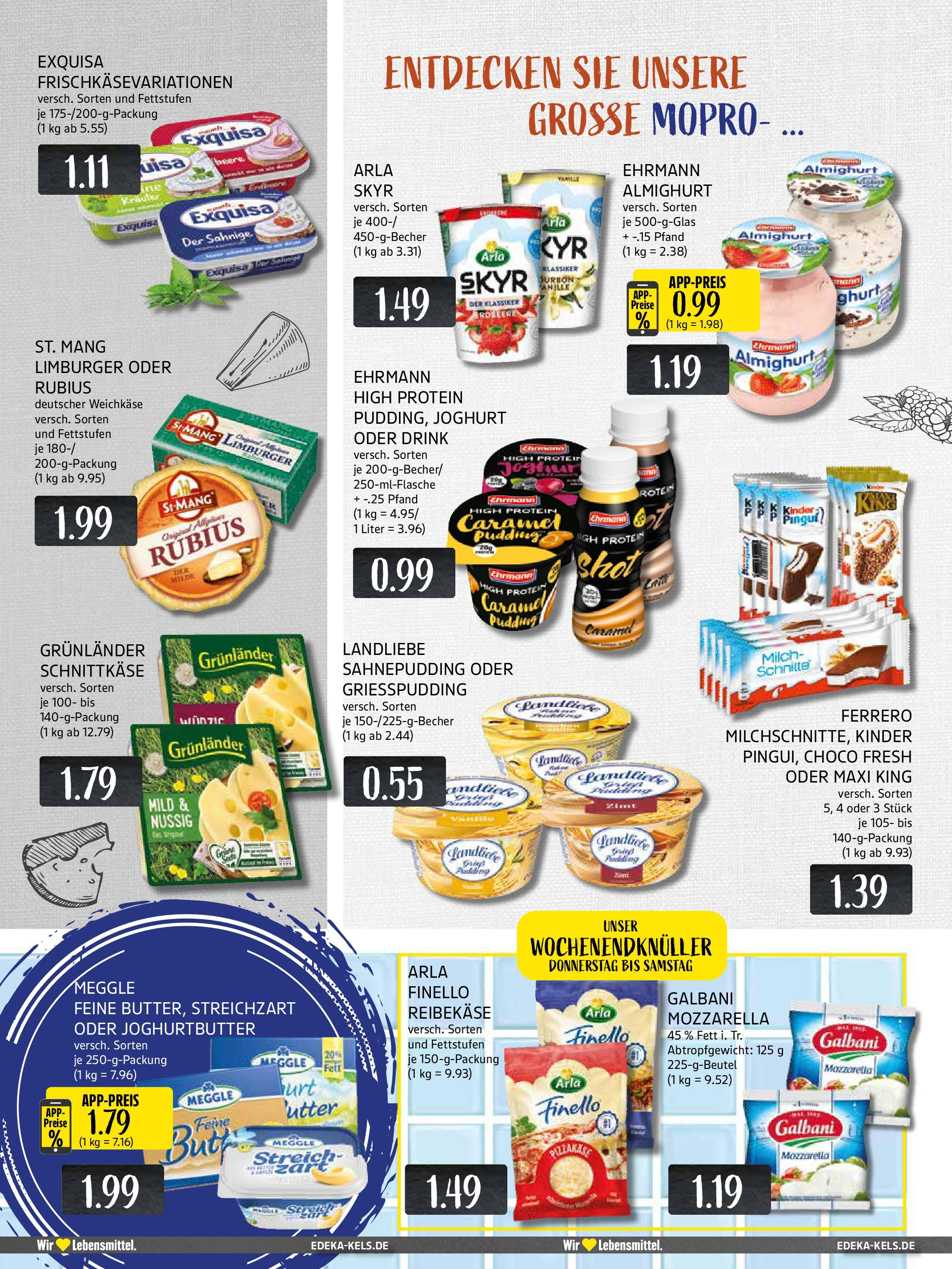 Edeka prospekt Mülheim A. D. Ruhr	 (ab 29.09.2025) » Angebote Online | Seite: 10 | Produkte: Ehrmann almighurt, Milch, Pudding, Skyr