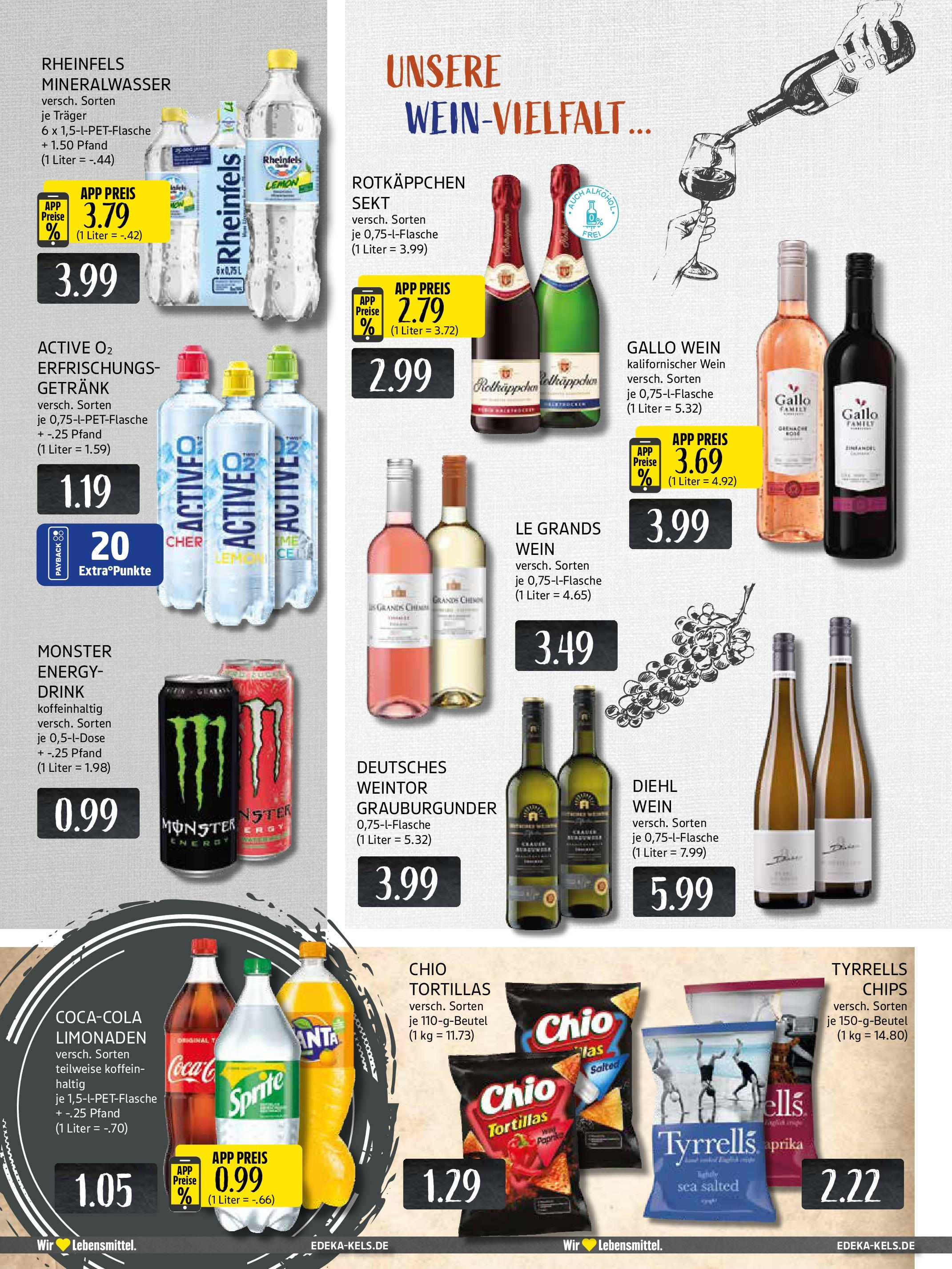 Edeka prospekt Mülheim A. D. Ruhr	 (ab 29.09.2025) » Angebote Online | Seite: 14 | Produkte: Sprite, Energy, Sekt, Wein