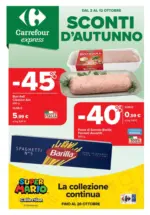 Carrefour Express Sconti d'autunno - al 12.10.2025
