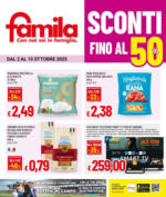 Famila Sconti fino al 50% - al 15.10.2025