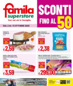 Famila Superstore Sconti fino al 50% - al 15.10.2025
