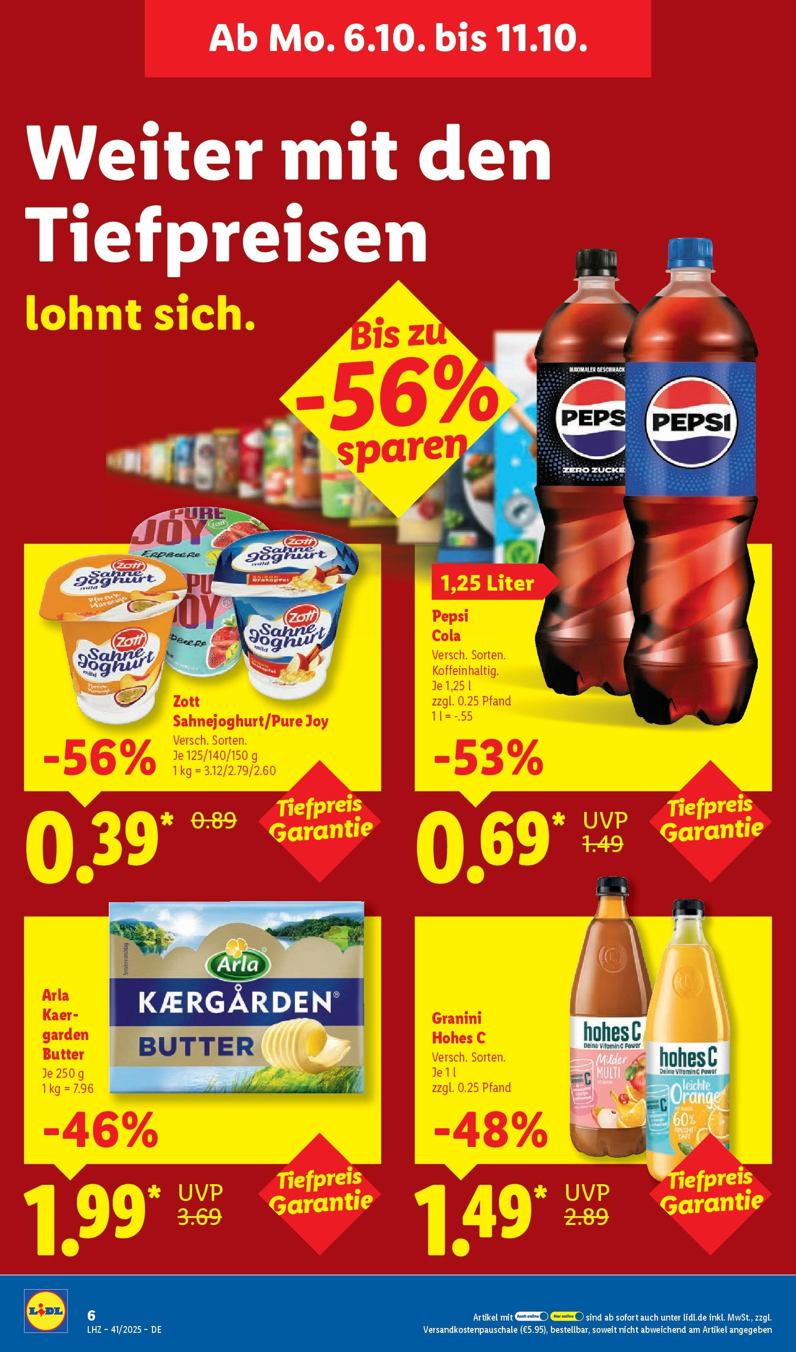 Lidl: Wochenangebote von 5. Oktober bis 11. Oktober 2025 - Prospekt seite 16