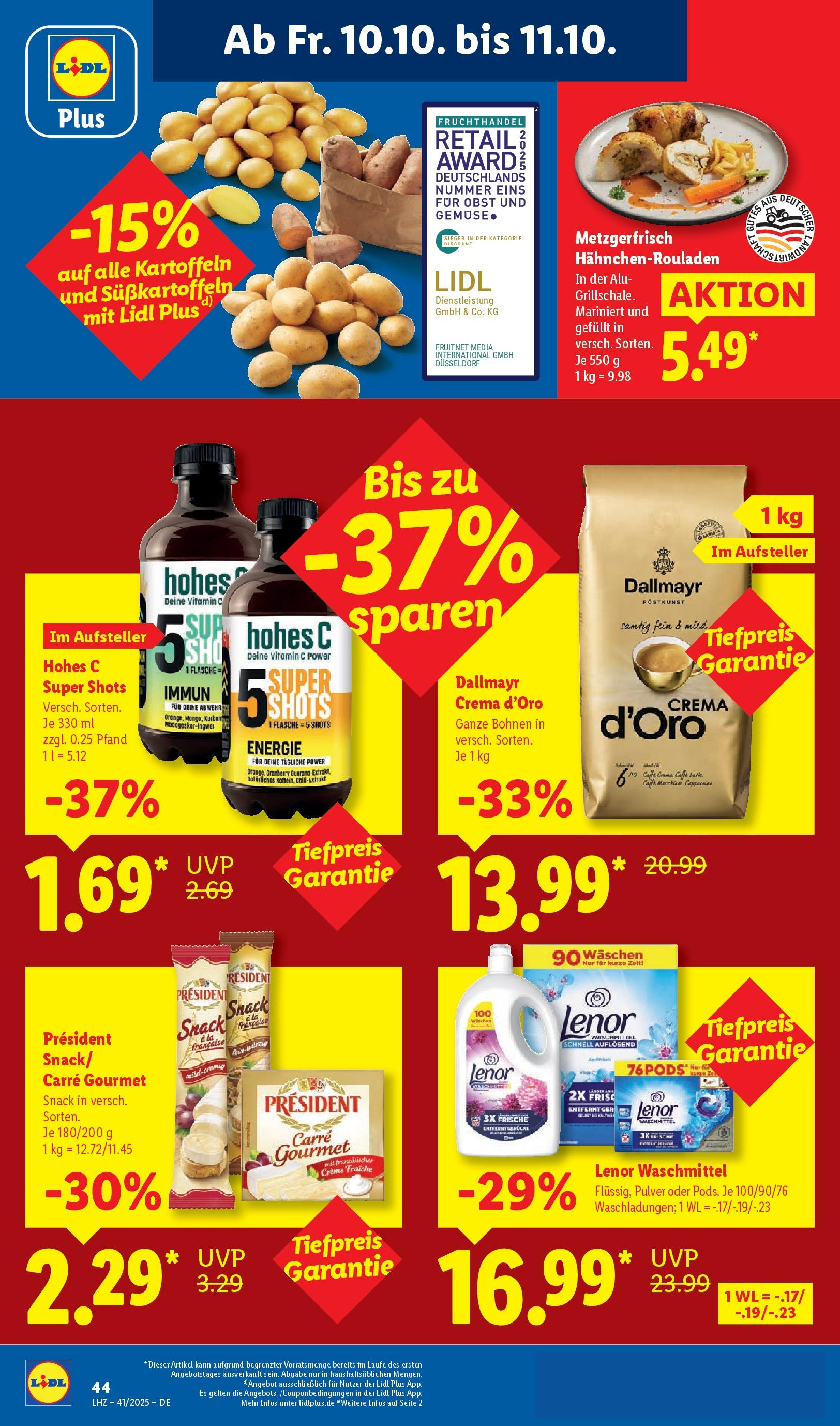 Lidl: Wochenangebote von 5. Oktober bis 11. Oktober 2025 - Prospekt seite 66