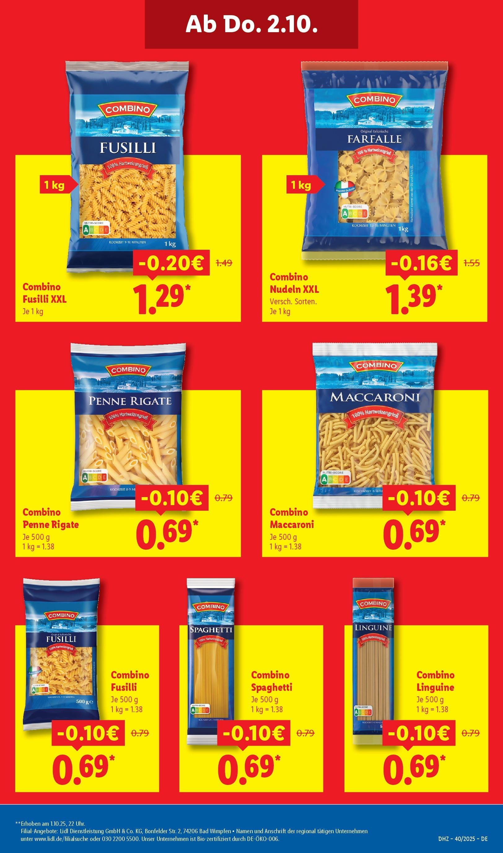 Lidl: Wochenangebote von 28. September bis 4. Oktober 2025 - Prospekt seite 3