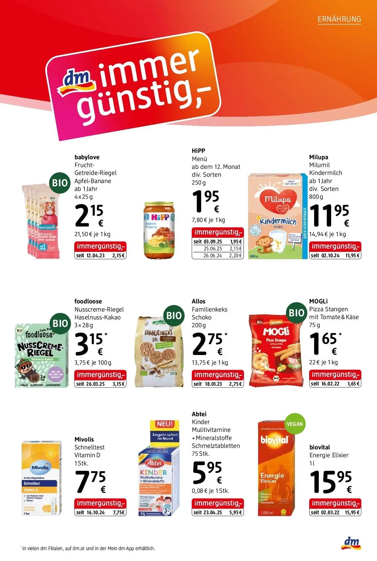 dm drogerie markt Journal Oktober 2025 von 09.10.2025 - Aktuelle Angebote | Seite: 5 | Produkte: Käse, Hajdina liszt, Pizza