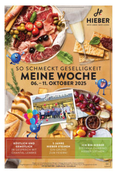 Entdecke - Hieber's Frischecenter: Meine Woche ab 05.10.2025 gültig