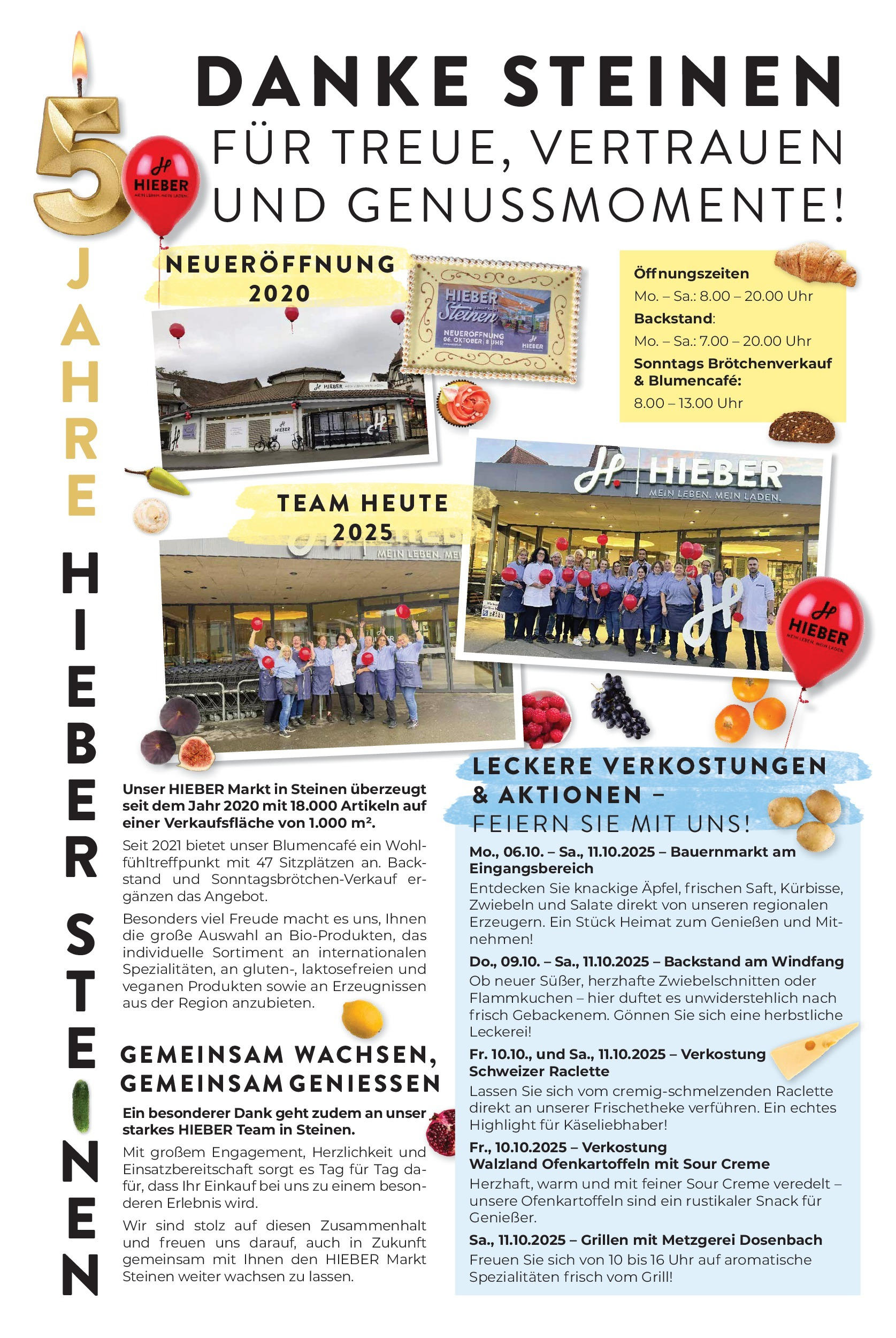 Entdecke - Hieber's Frischecenter: Meine Woche (ab 05.10.2025) zum Blättern | Seite: 9 | Produkte: Grill, Zwiebeln, Raclette, Uhr