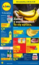OFERTA WAŻNA OD 2.10 DO 4.10 Lidl – do 04.10.2025