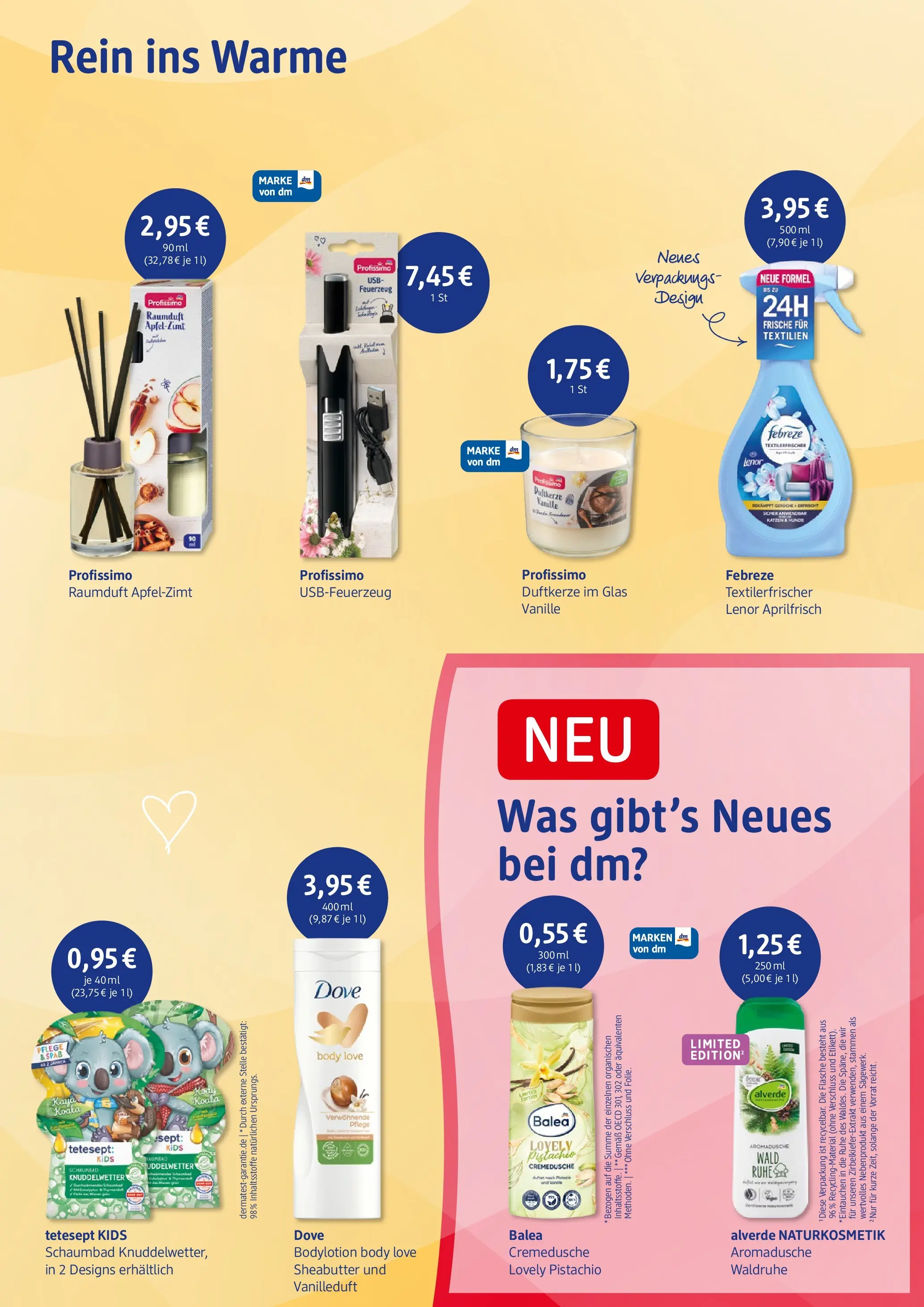 dm drogerie prospekt Isny Im Allgäu (ab 06.10.2025) zum Blättern | Seite: 4 | Produkte: Lenor, USB