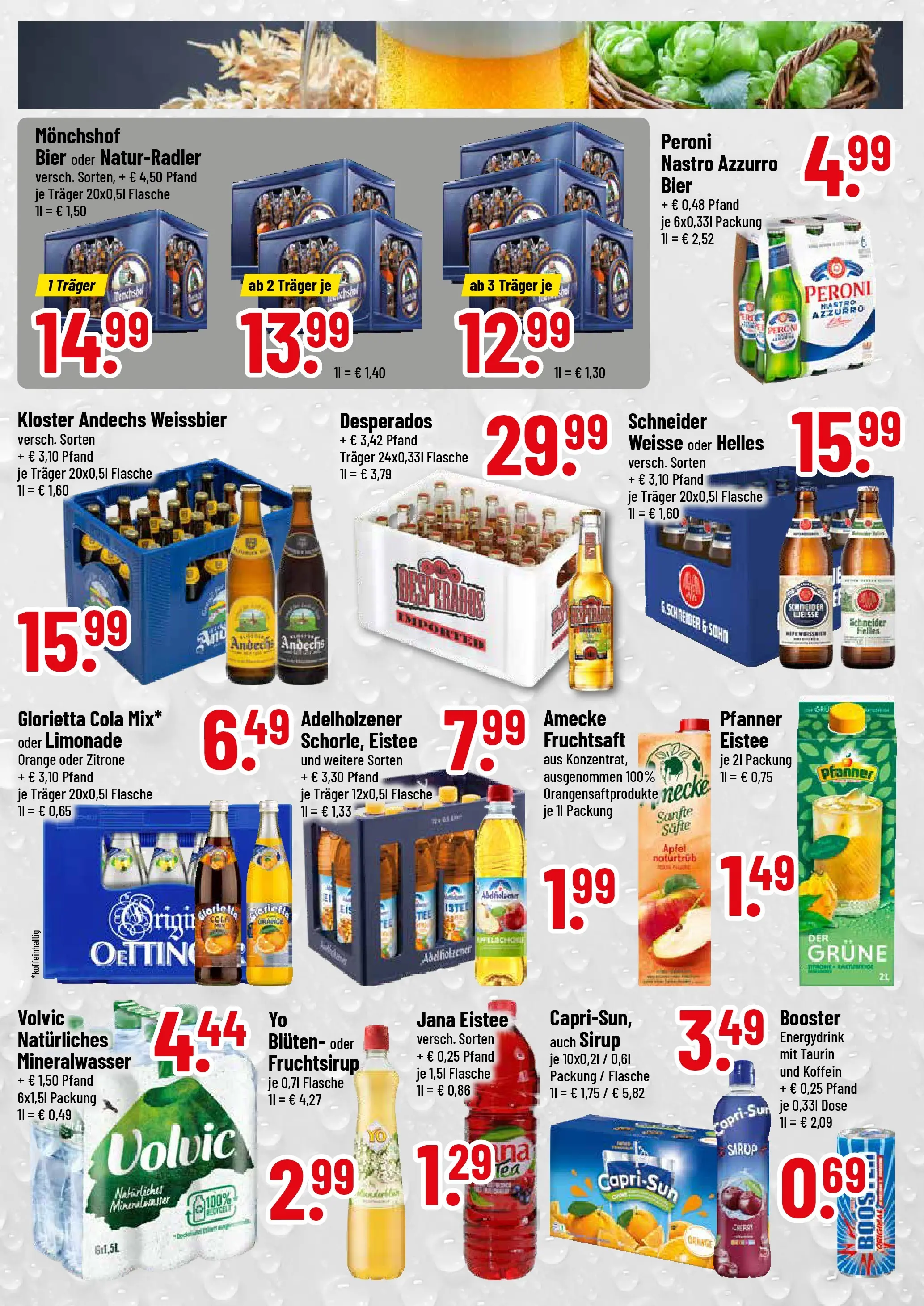 Trinkgut - trinkgut: Wochenangebote (ab 06.10.2025) » Angebote online | Seite: 3 | Produkte: Cola, Weißbier, Adelholzener, Sirup