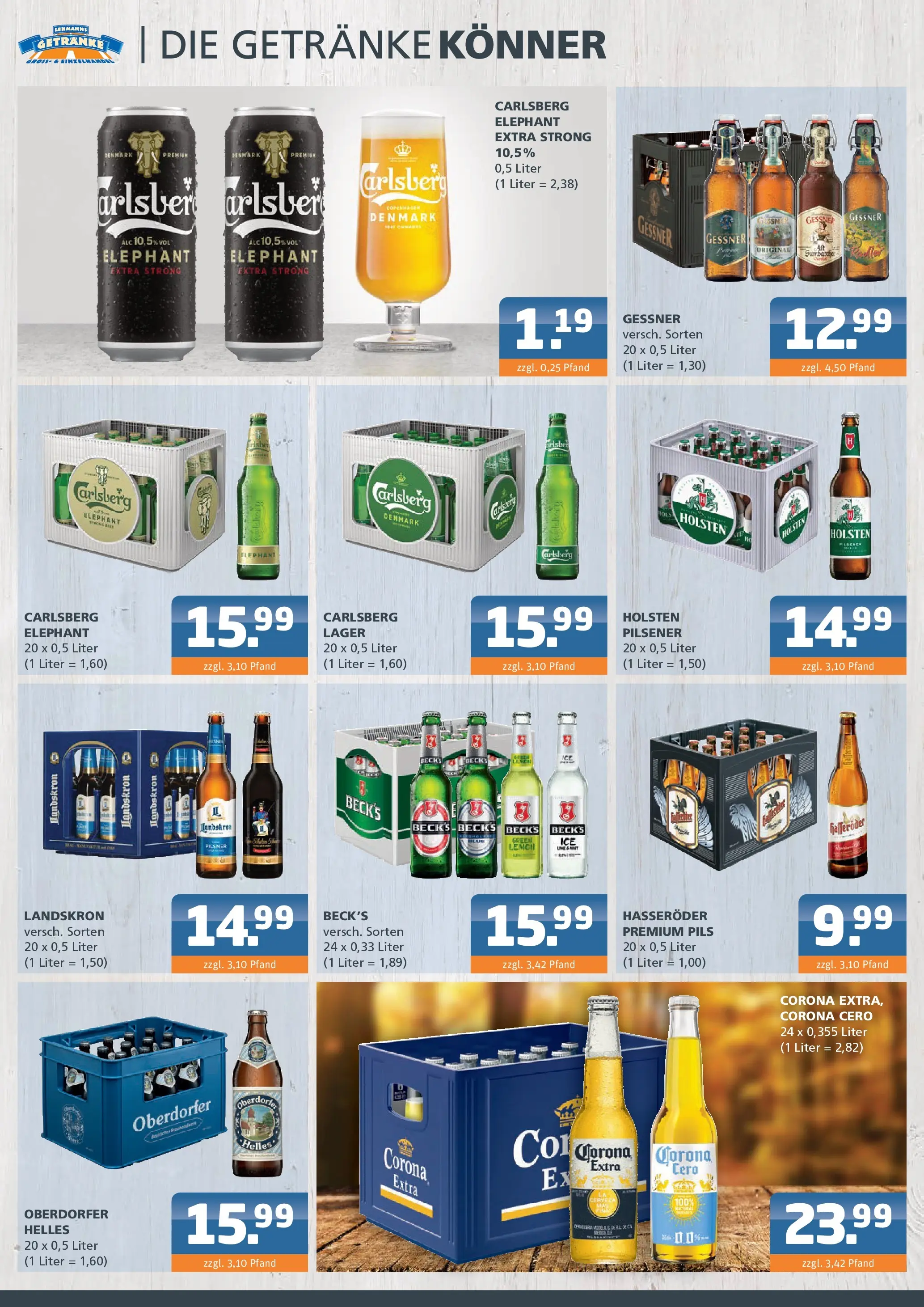 Entdecke - Getränke Lehmann: Getränkeangebote (ab 05.10.2025) zum Blättern | Seite: 2 | Produkte: Carlsberg, Pils, Holsten, Hasseröder