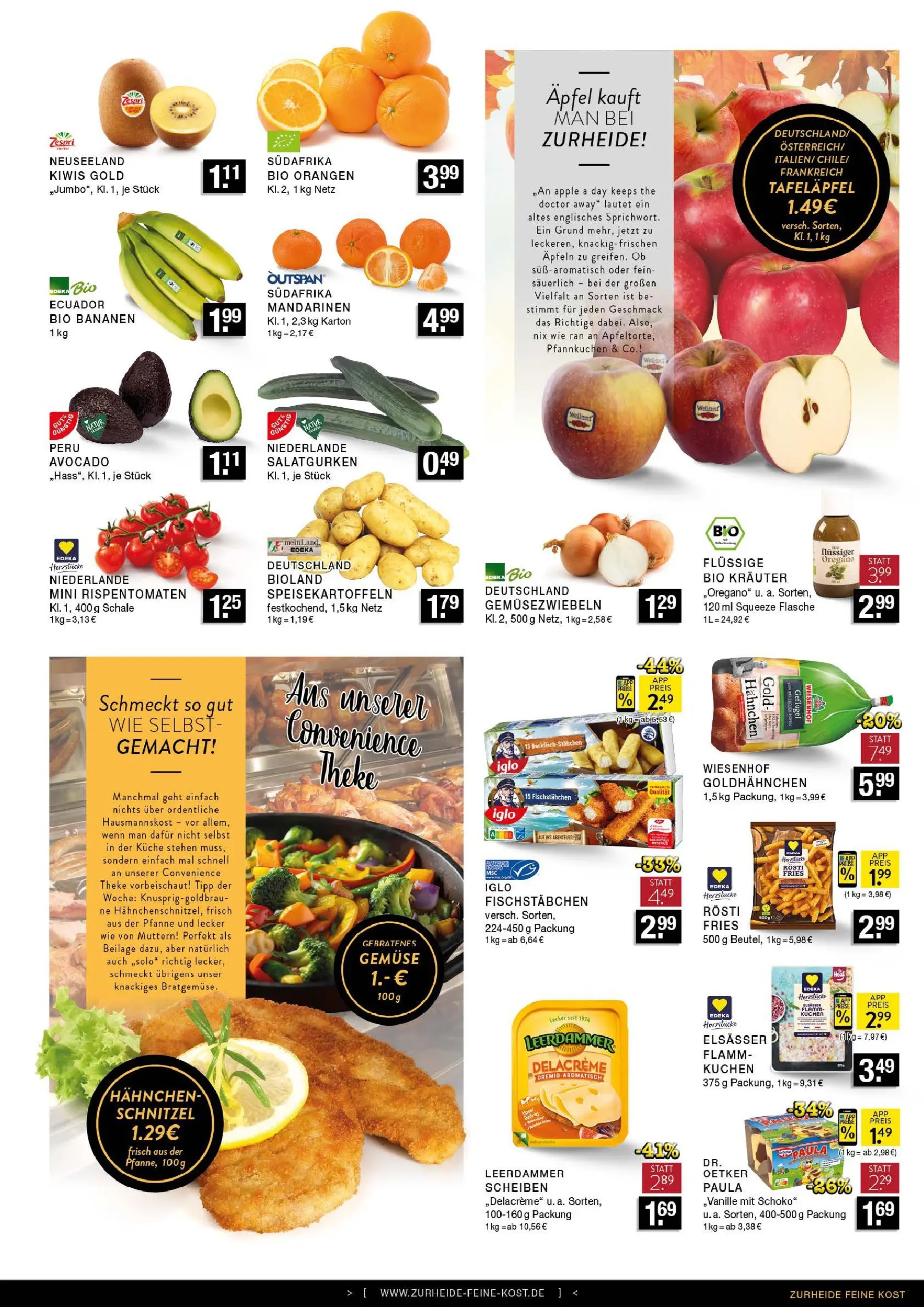 Edeka prospekt Oberhausen	 (ab 06.10.2025) » Angebote Online | Seite: 5 | Produkte: Iglo, Bananen, Pudding, Kiwi
