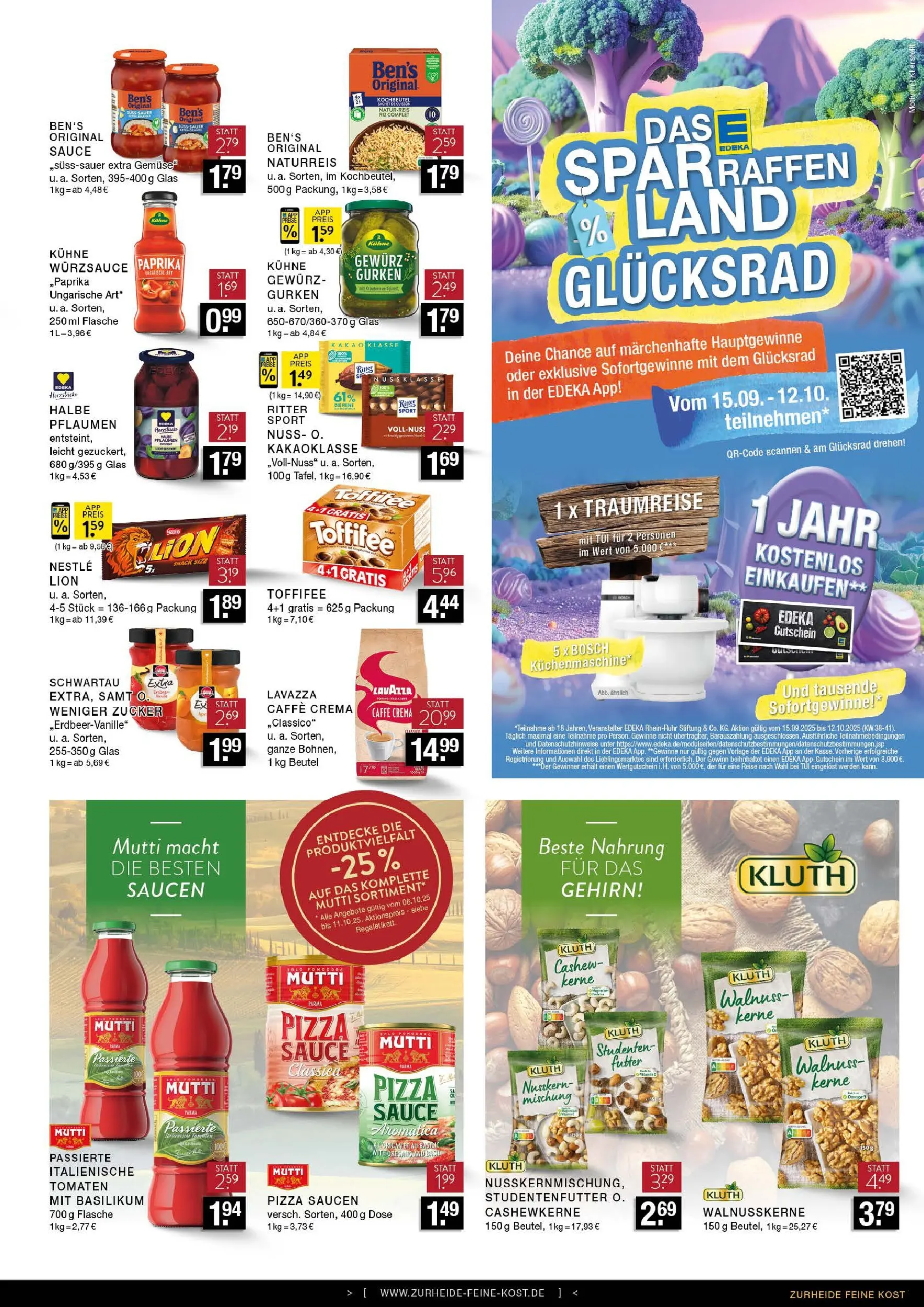 Edeka prospekt Oberhausen	 (ab 06.10.2025) » Angebote Online | Seite: 7 | Produkte: Bosch, Ritter sport, Tomaten, Pizza