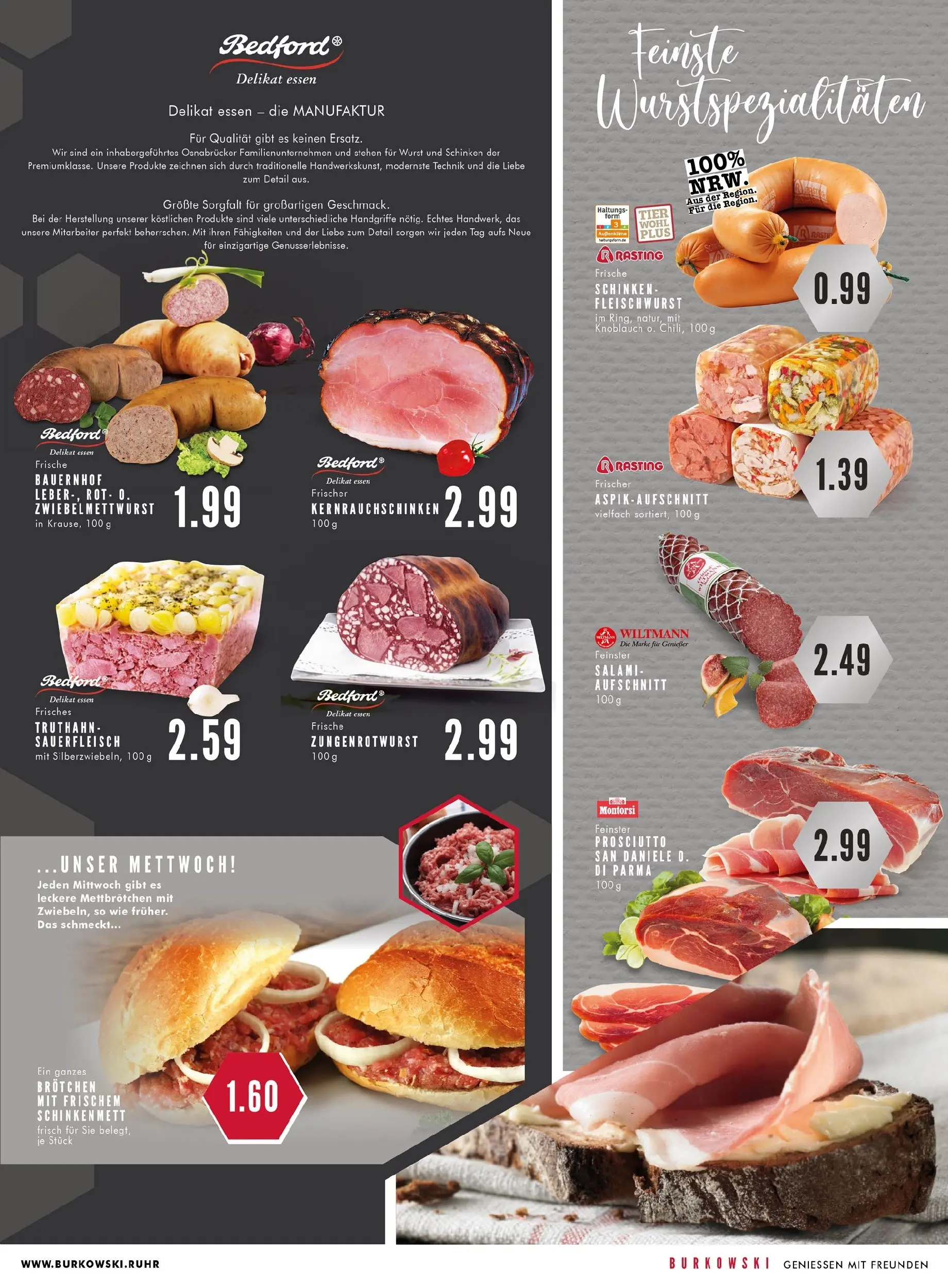 Edeka prospekt Bochum	 (ab 06.10.2025) » Angebote Online | Seite: 5 | Produkte: Wurst, Knoblauch, Salami, Schinken