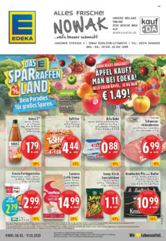 Edeka prospekt Iserlohn-Letmathe	 ab 06.10.2025 gültig