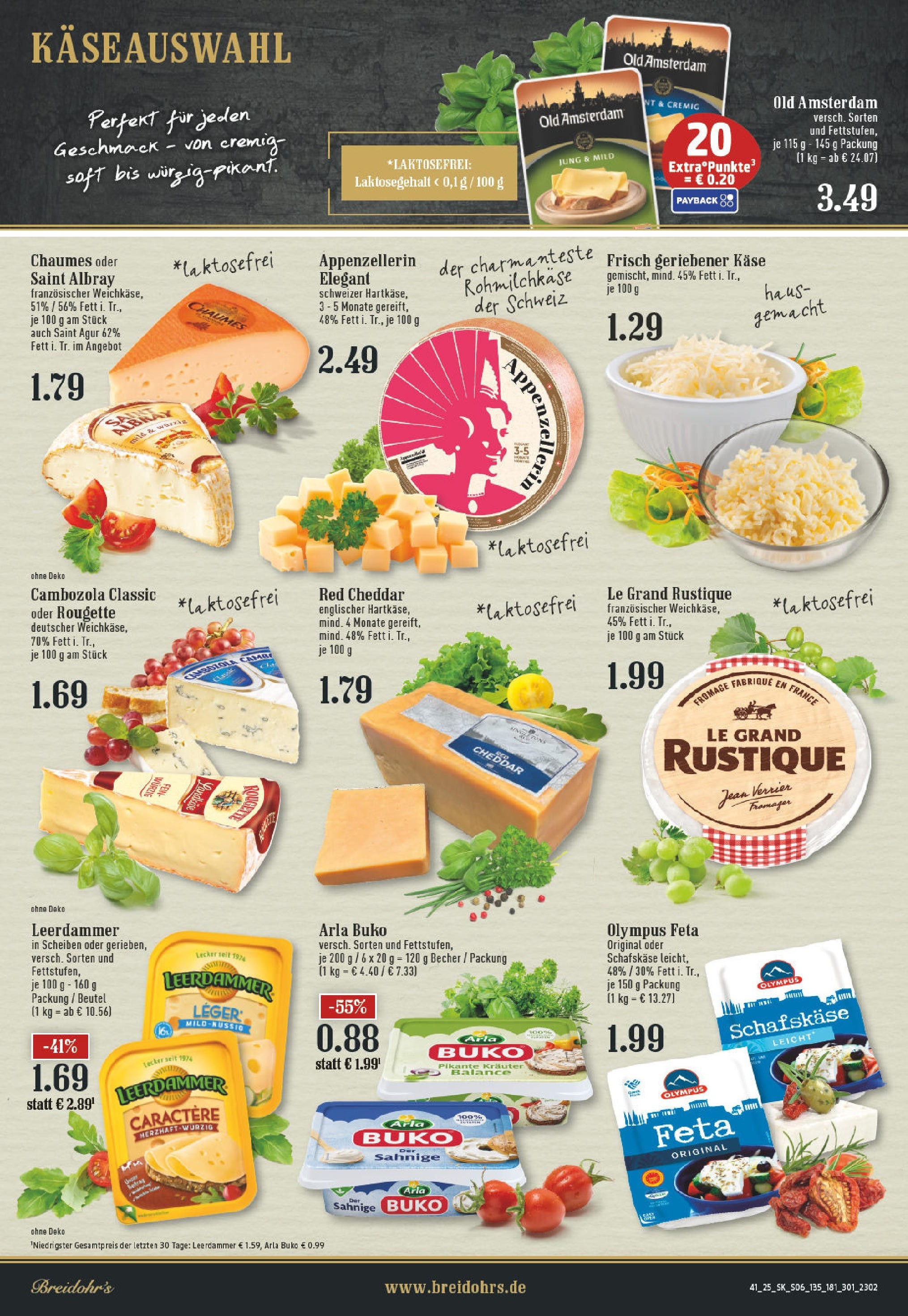 Edeka prospekt Rösrath	 (ab 06.10.2025) » Angebote Online | Seite: 6 | Produkte: Feta, Käse, Leerdammer, Schafskase