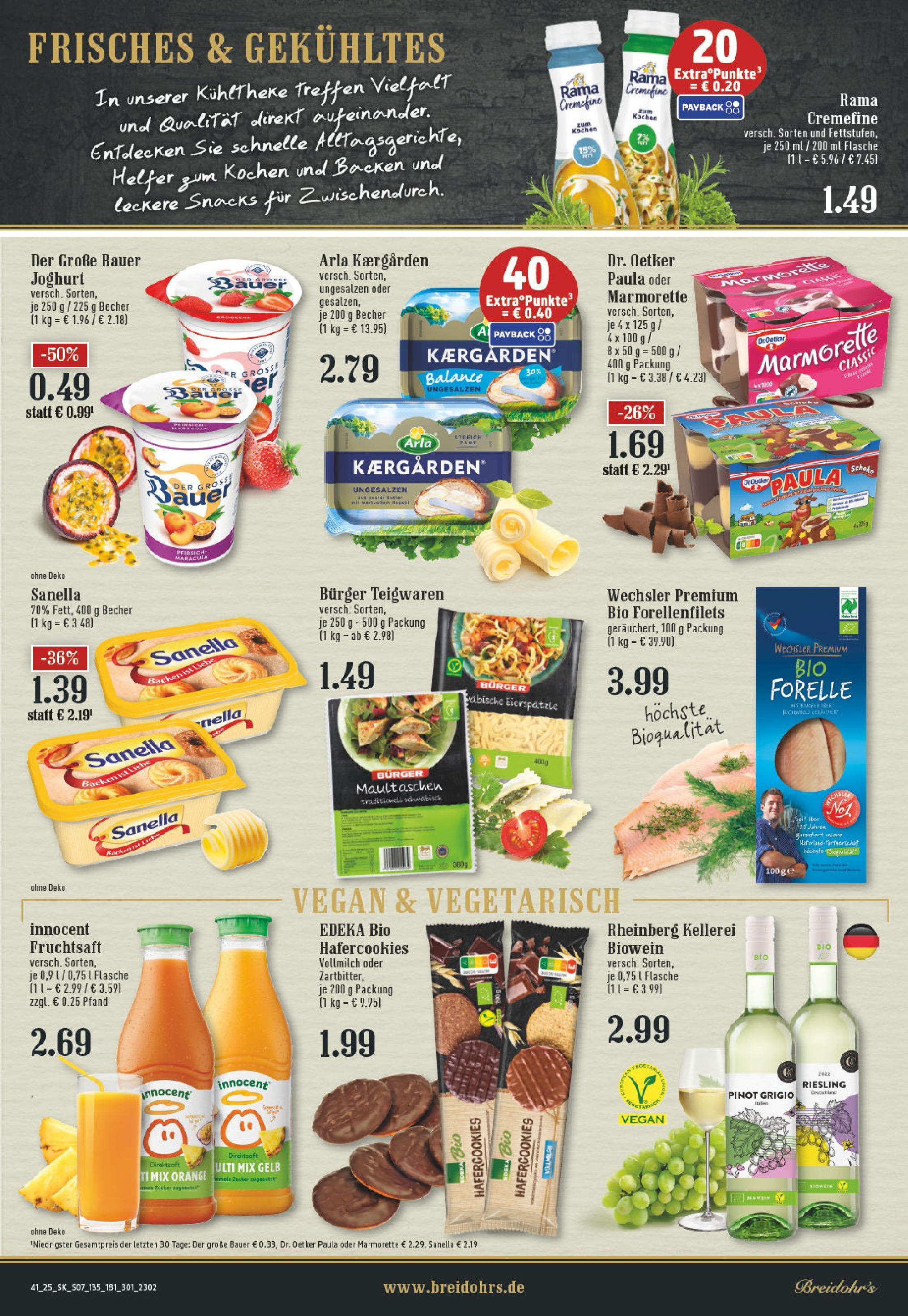 Edeka prospekt Rösrath	 (ab 06.10.2025) » Angebote Online | Seite: 7 | Produkte: Rama, Joghurt, Zucker, Pasta