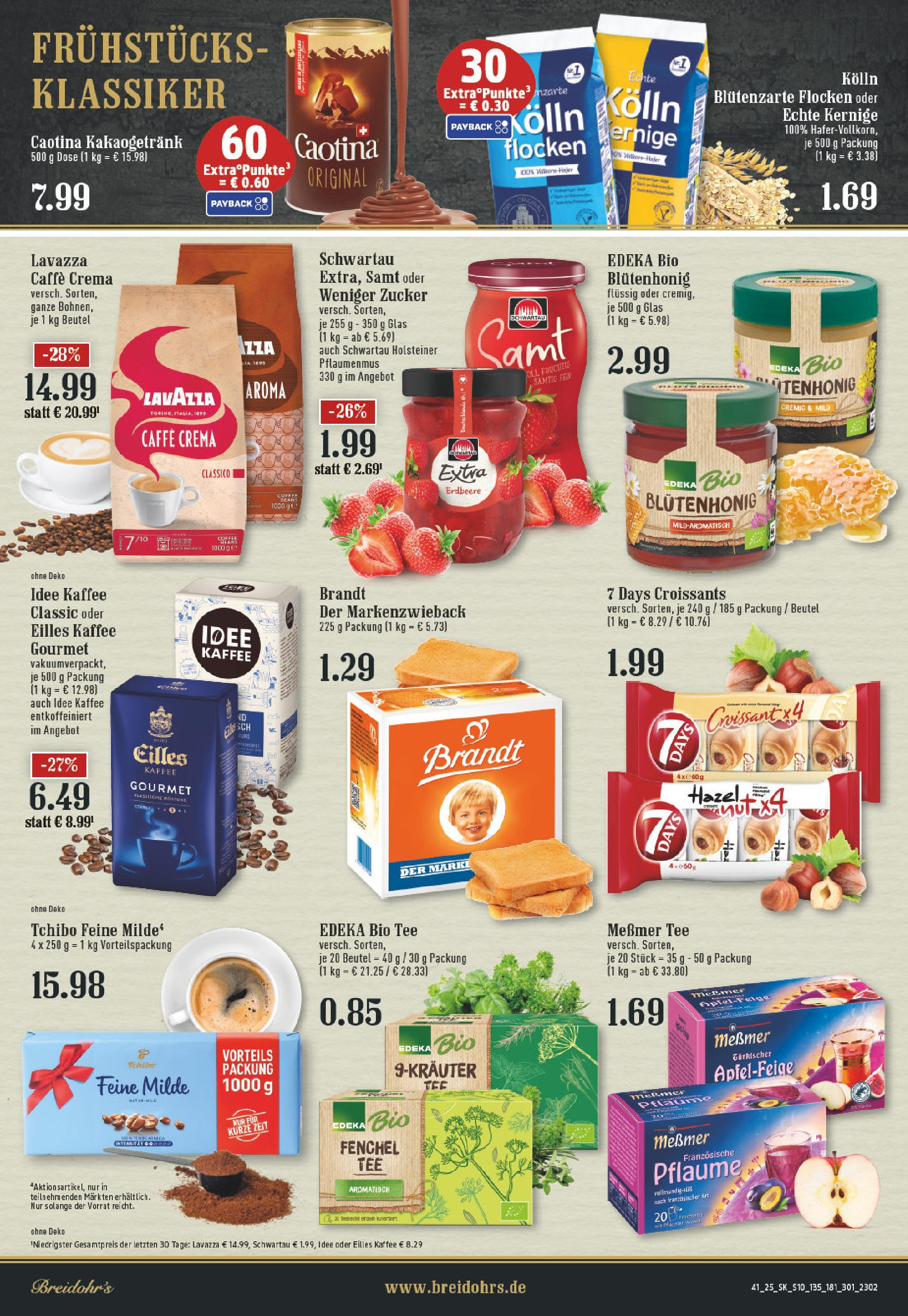 Edeka prospekt Rösrath	 (ab 06.10.2025) » Angebote Online | Seite: 10 | Produkte: Kolln, Messmer, Zucker, Tee