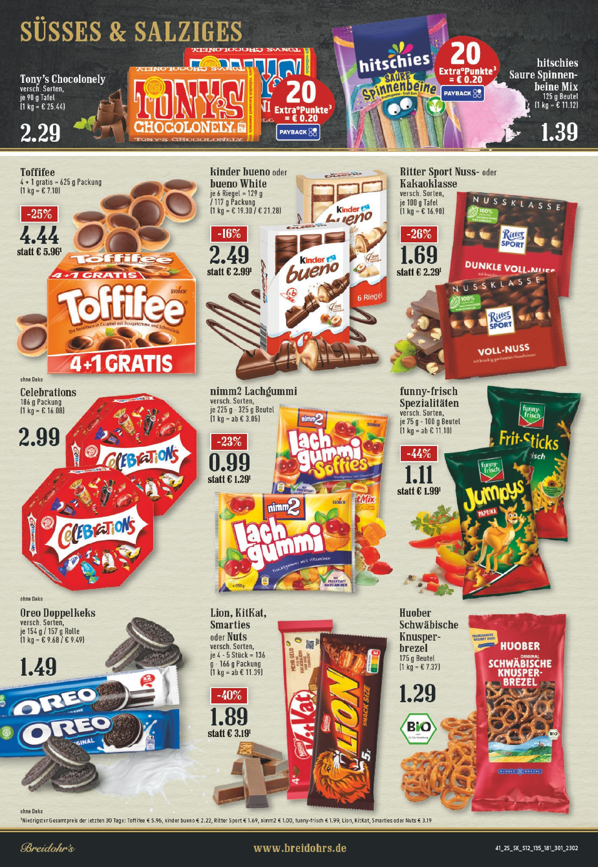 Edeka prospekt Rösrath	 (ab 06.10.2025) » Angebote Online | Seite: 12 | Produkte: Ritter sport, Smarties, Paprika, Toffifee