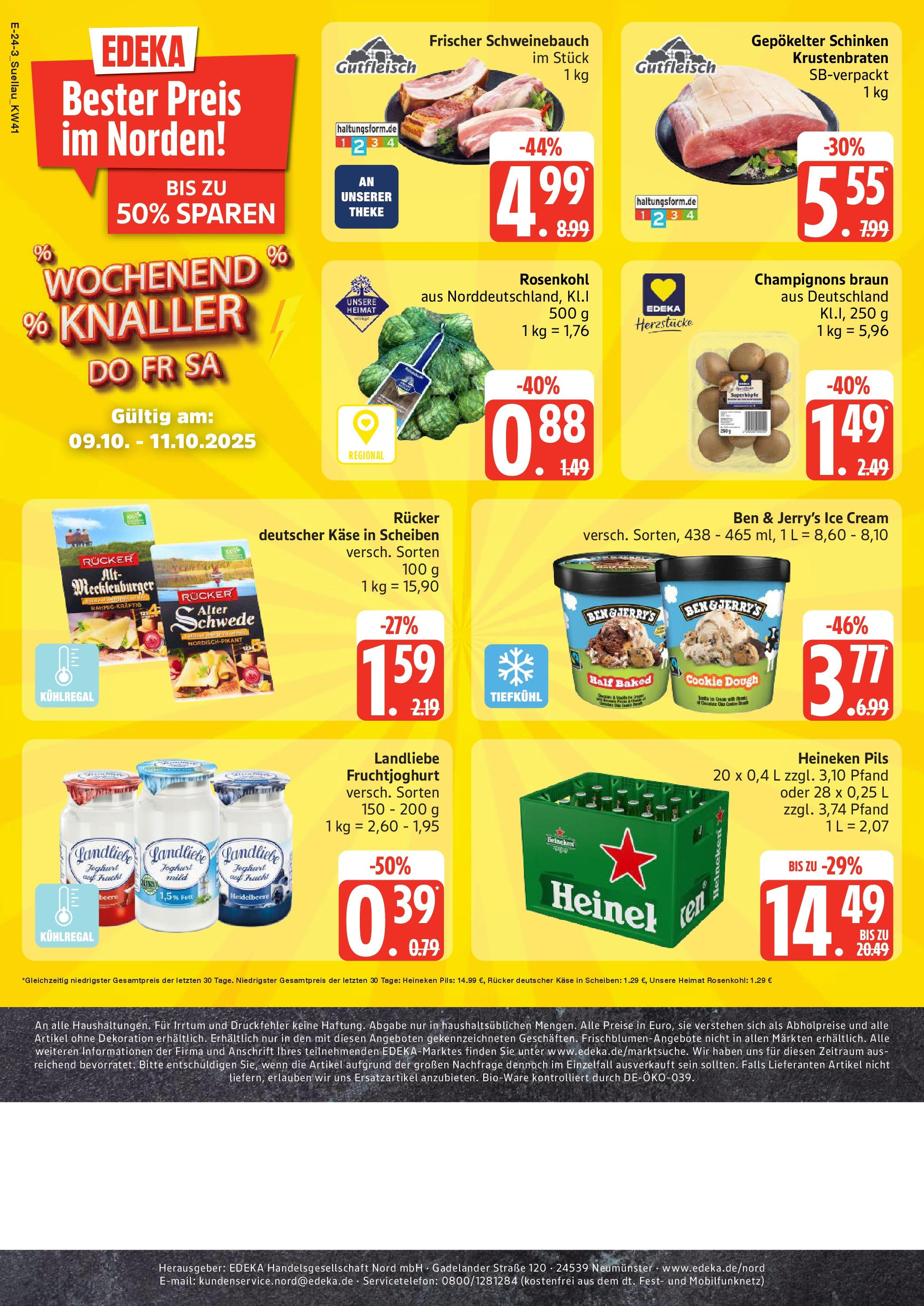 Marktkauf - Marktkauf: Wochenangebote (ab 06.10.2025) » Angebote online | Seite: 24 | Produkte: Theke, Fruchtjoghurt, Champignons, Landliebe joghurt