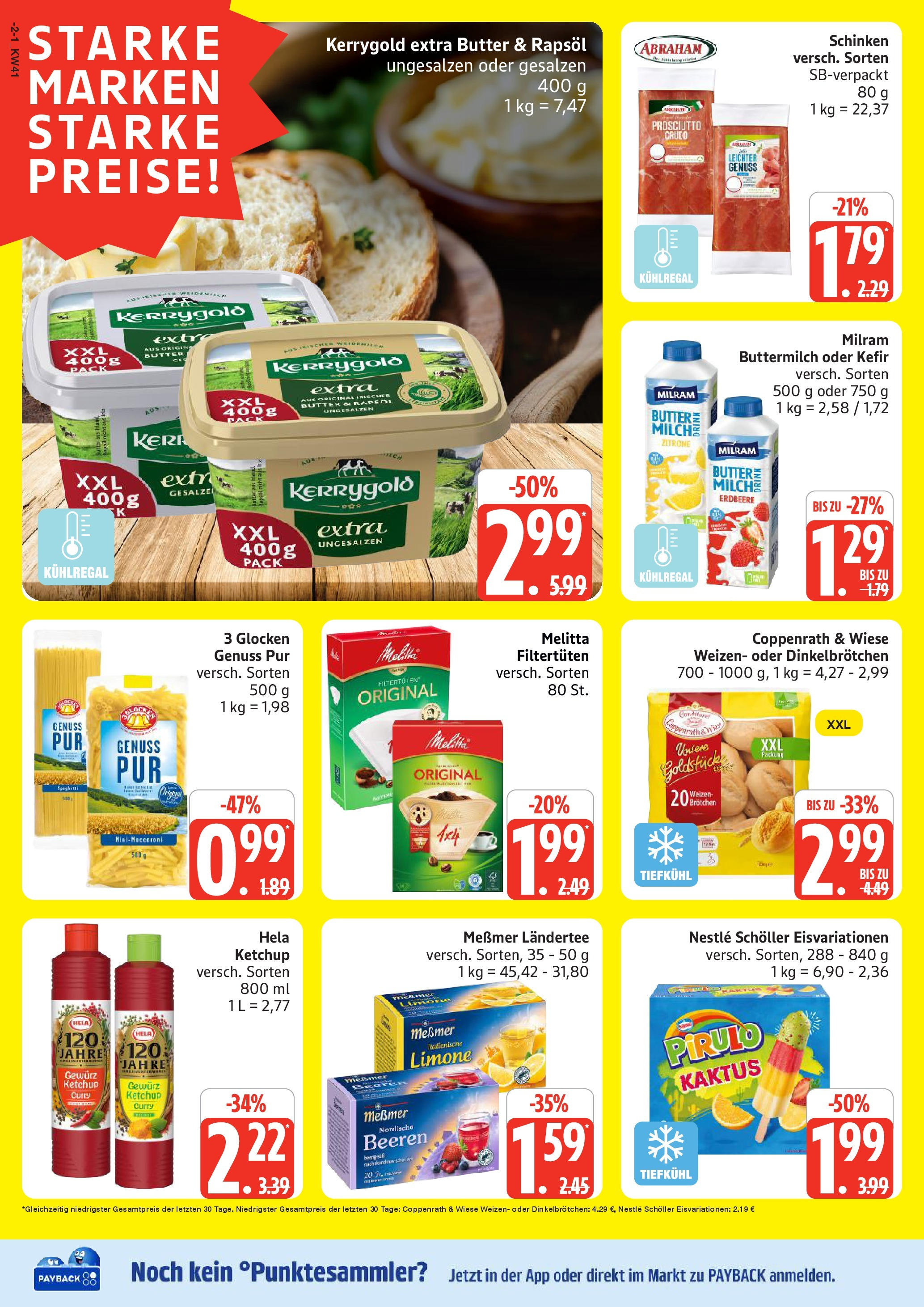 Marktkauf - Marktkauf: Wochenangebote (ab 06.10.2025) » Angebote online | Seite: 2 | Produkte: Melitta, Kefir, Milram, Ketchup