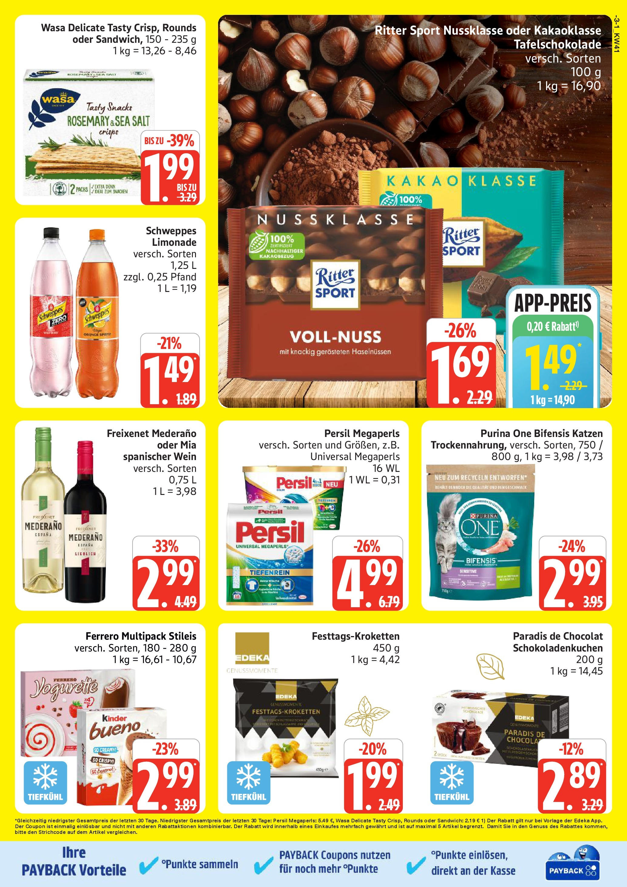 Marktkauf - Marktkauf: Wochenangebote (ab 06.10.2025) » Angebote online | Seite: 3 | Produkte: Purina one, Freixenet, Freixenet mederano, Persil