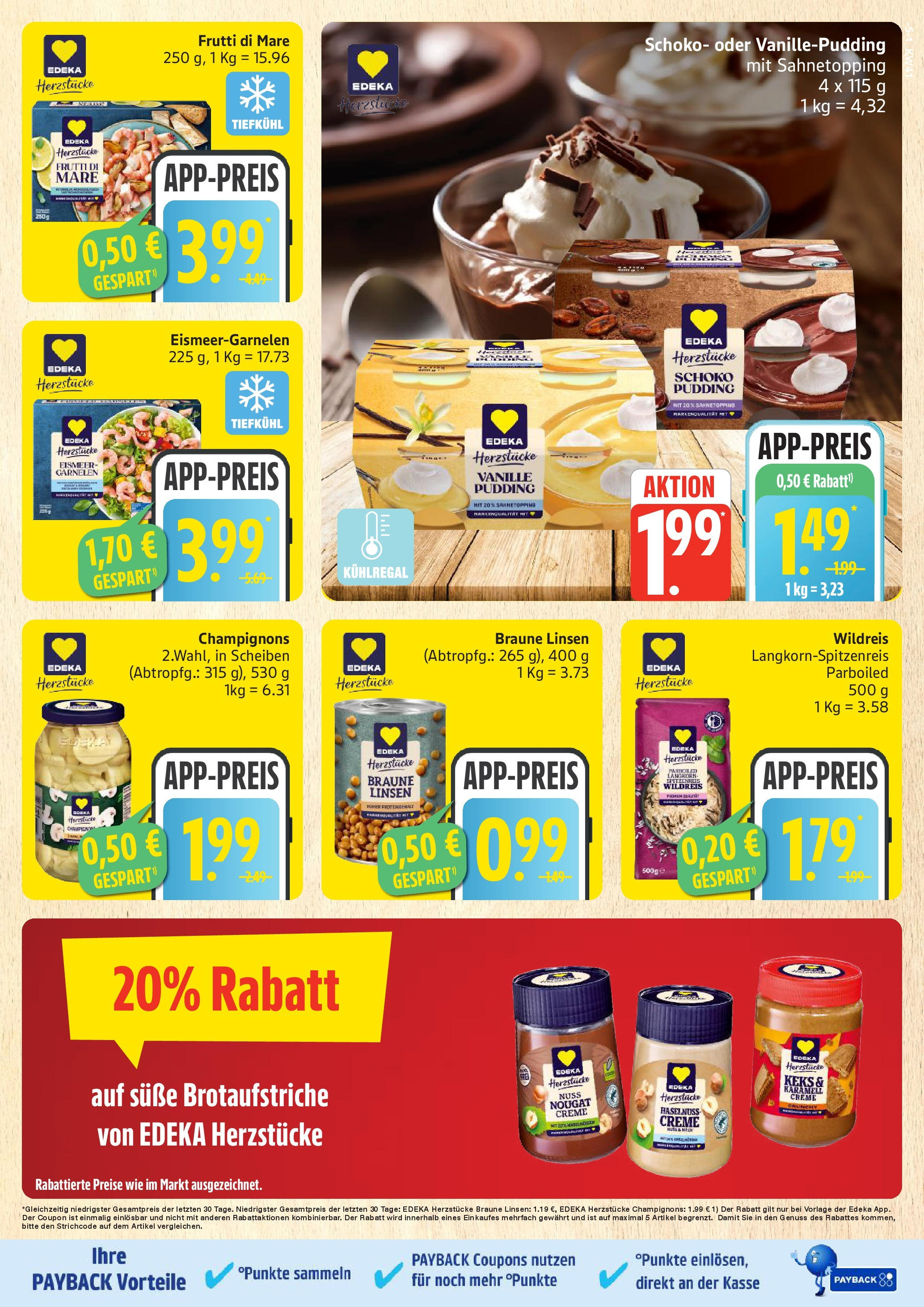 Marktkauf - Marktkauf: Wochenangebote (ab 06.10.2025) » Angebote online | Seite: 5 | Produkte: Garnelen, Pudding, Creme, Champignons