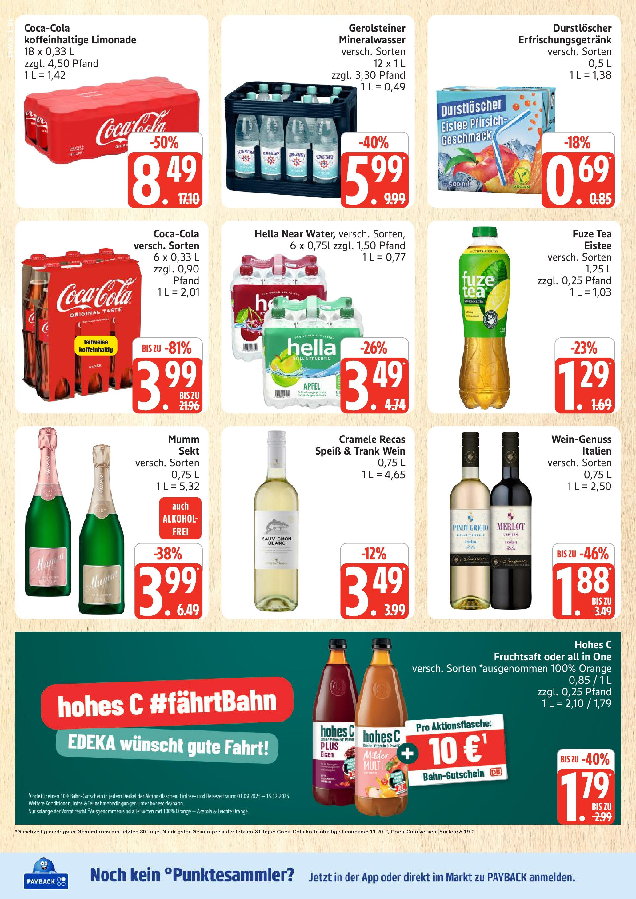 Marktkauf - Marktkauf: Wochenangebote (ab 06.10.2025) » Angebote online | Seite: 16 | Produkte: Sekt, Äpfel, Limonade, Gerolsteiner