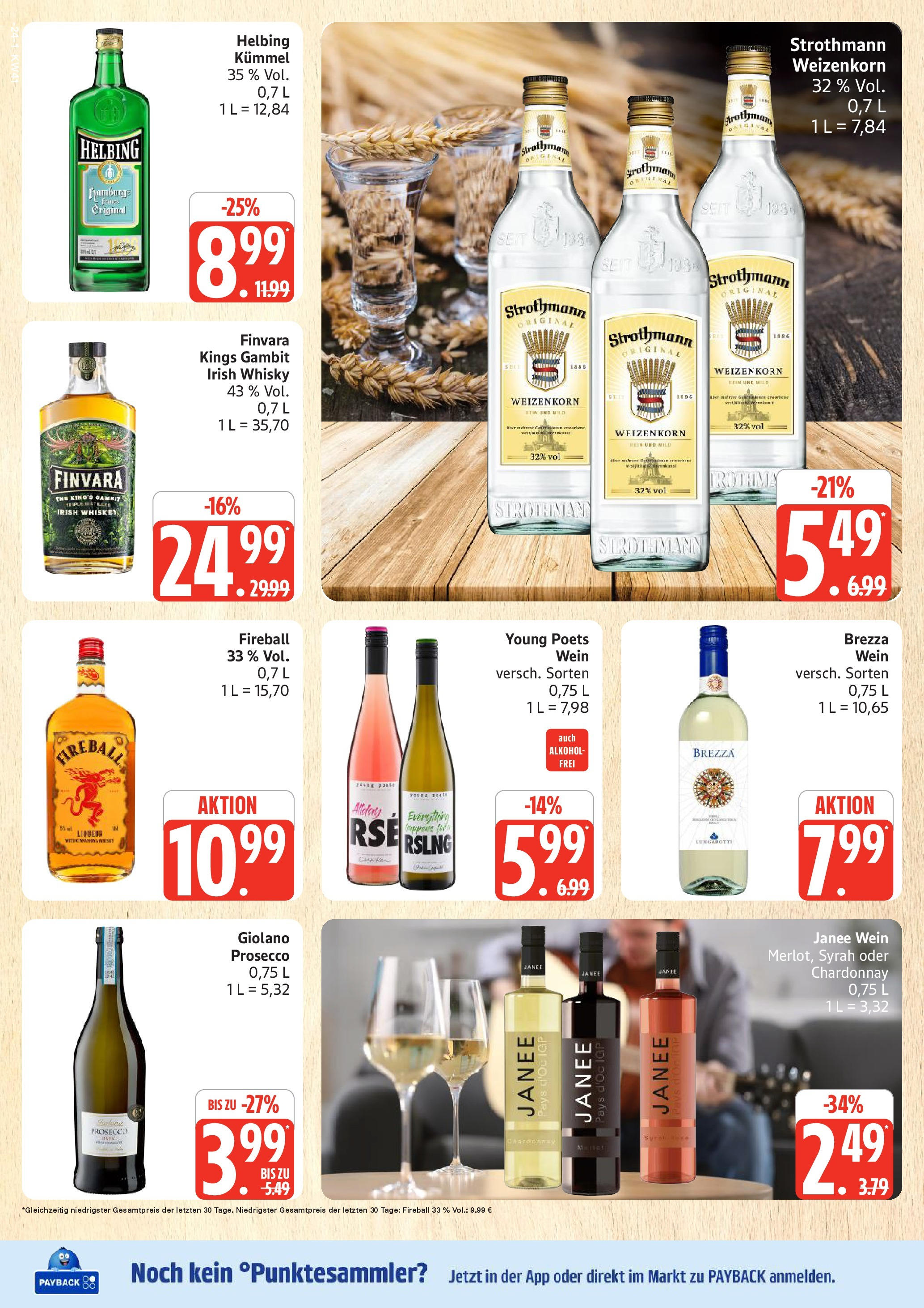 Marktkauf - Marktkauf: Wochenangebote (ab 06.10.2025) » Angebote online | Seite: 24 | Produkte: Whisky, Prosecco, Wein, Whiskey