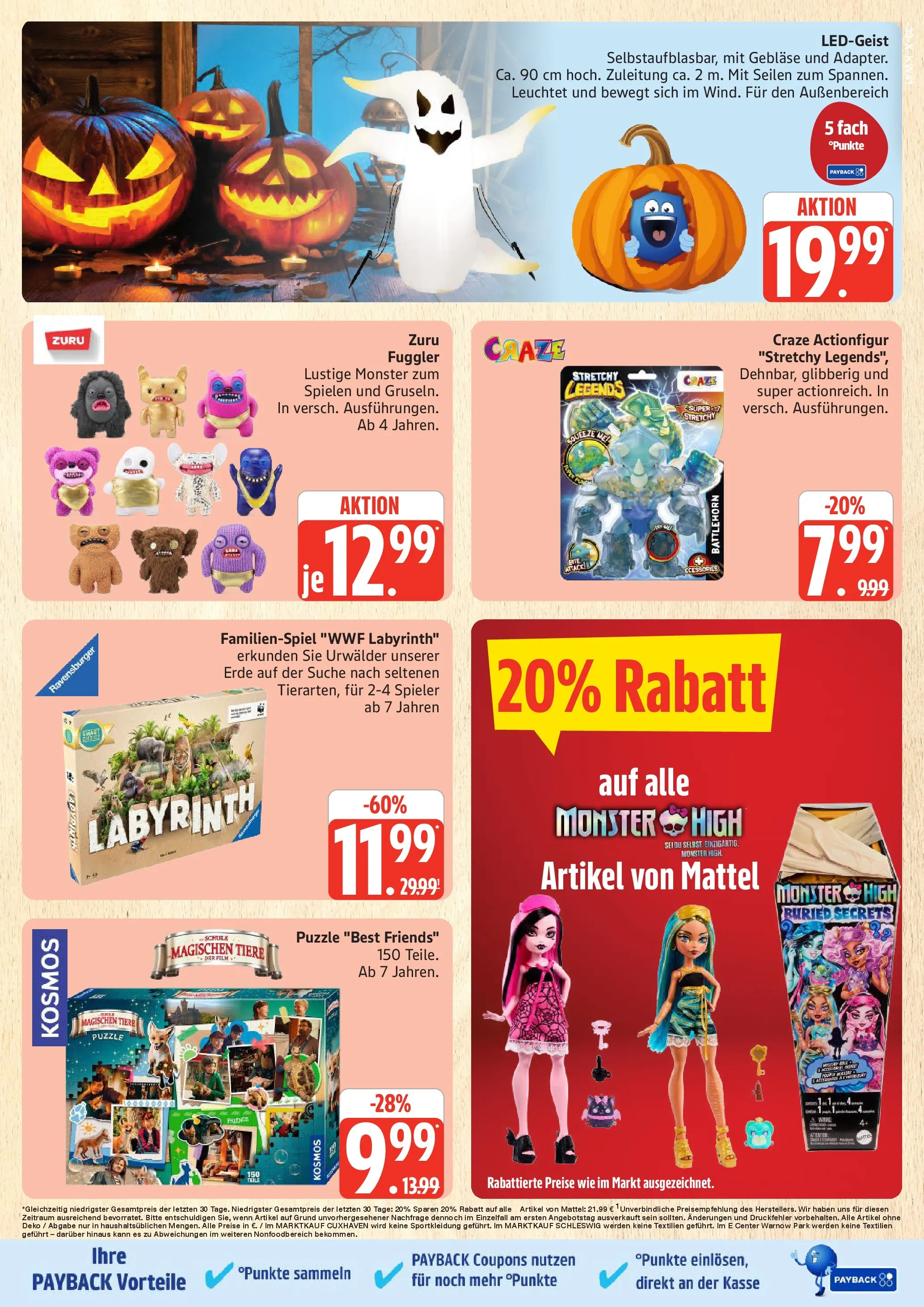 Edeka prospekt Schleswig	 (ab 05.10.2025) » Angebote Online | Seite: 33 | Produkte: Monster
