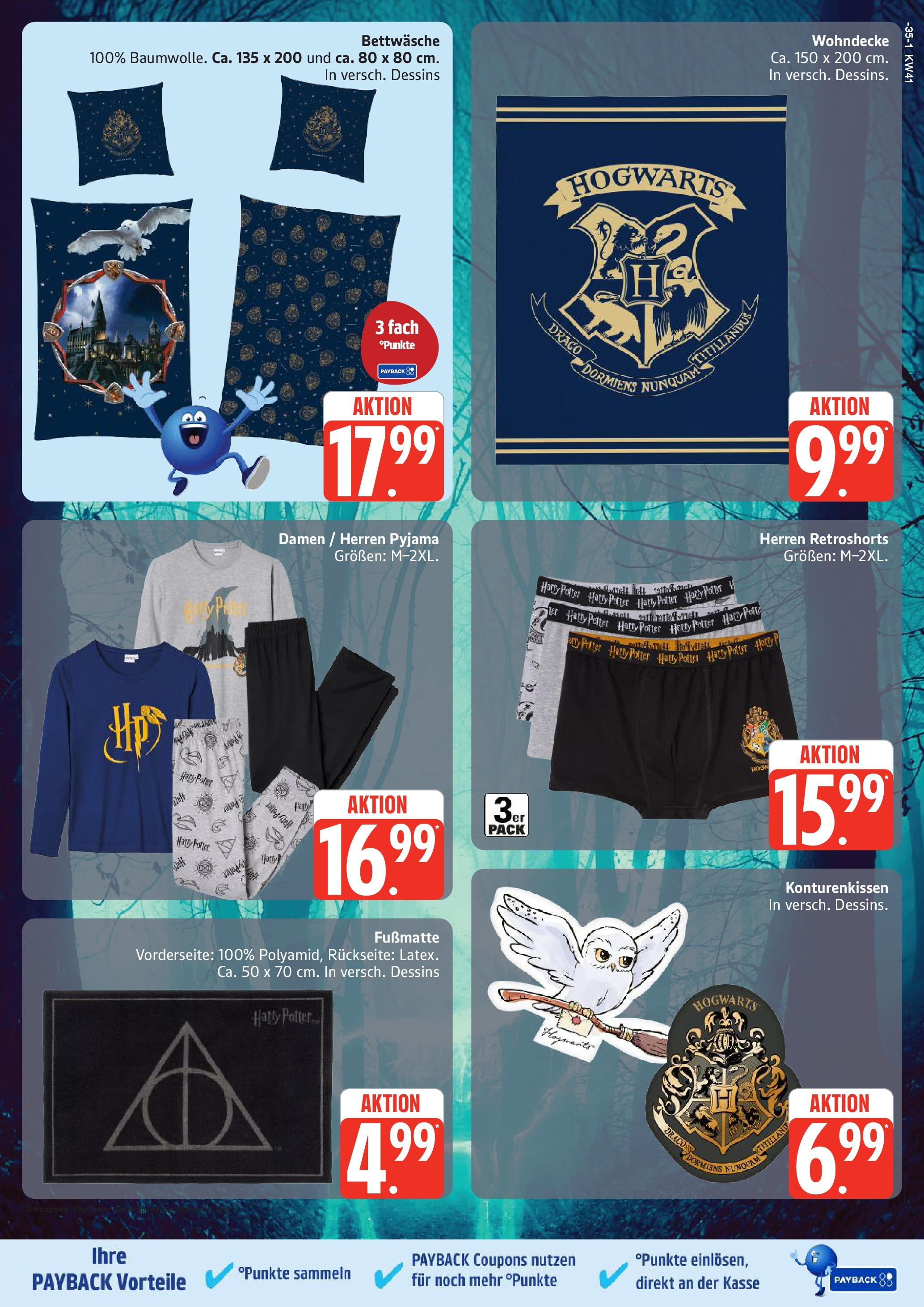Marktkauf - Marktkauf: Wochenangebote (ab 06.10.2025) » Angebote online | Seite: 35 | Produkte: Bettwäsche, Fußmatte, Pyjama