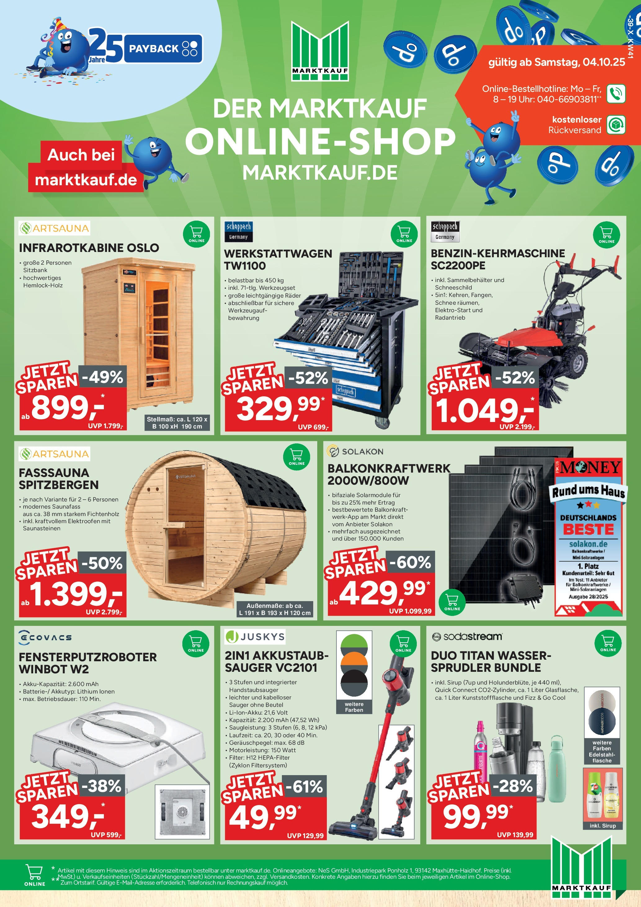 Marktkauf - Marktkauf: Wochenangebote (ab 06.10.2025) » Angebote online | Seite: 39 | Produkte: Sitzbank, Sirup, Wasser, Uhr