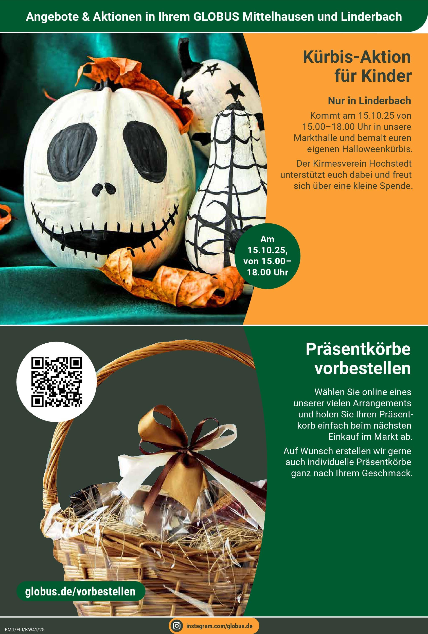 Globus prospekt Mittelhausen	 (ab 06.10.2025) » Angebote online | Seite: 26 | Produkte: Korb, Uhr