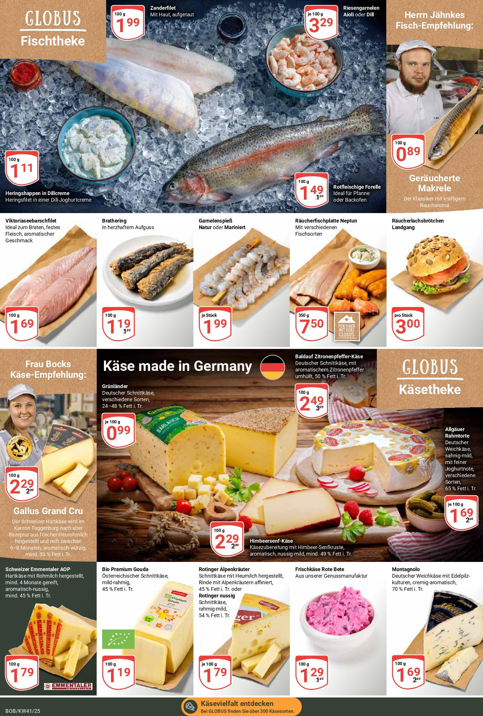 Globus prospekt Bobenheim-Roxheim	 (ab 06.10.2025) » Angebote online | Seite: 10 | Produkte: Käse, Gouda, Backofen, Dill
