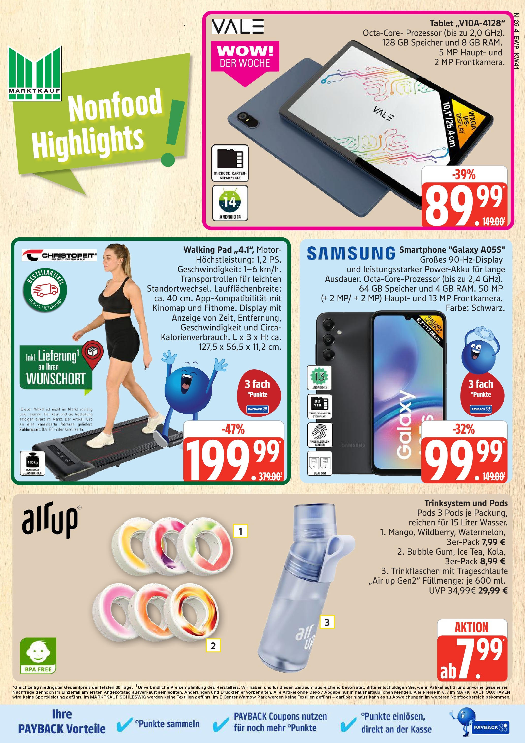 Edeka prospekt Rostock	 (ab 06.10.2025) » Angebote Online | Seite: 25 | Produkte: Walking, Samsung, Smartphone, Tablet