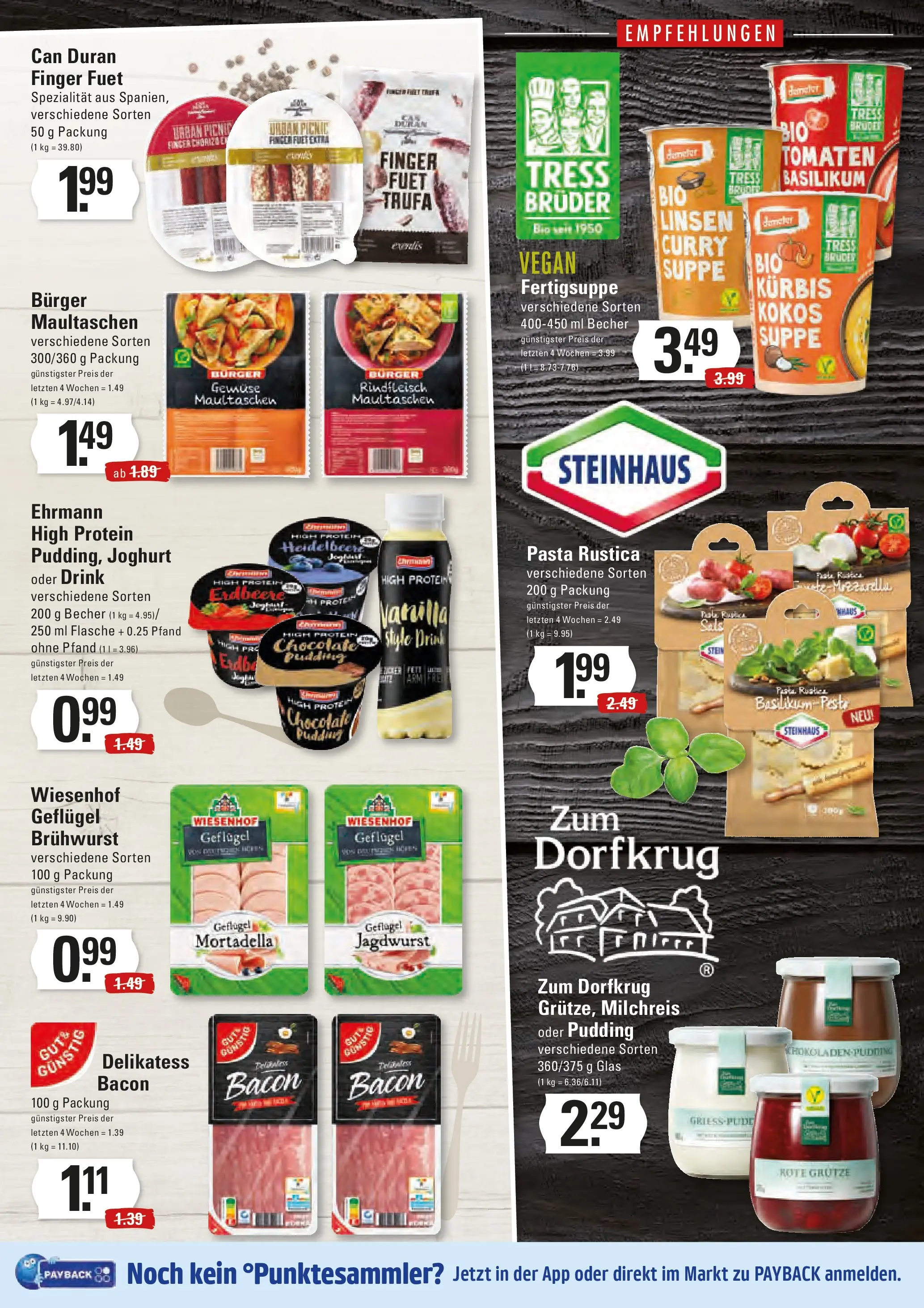 Edeka prospekt Stade	 (ab 06.10.2025) » Angebote Online | Seite: 7 | Produkte: Joghurt, Pasta, Maultaschen, Rindfleisch