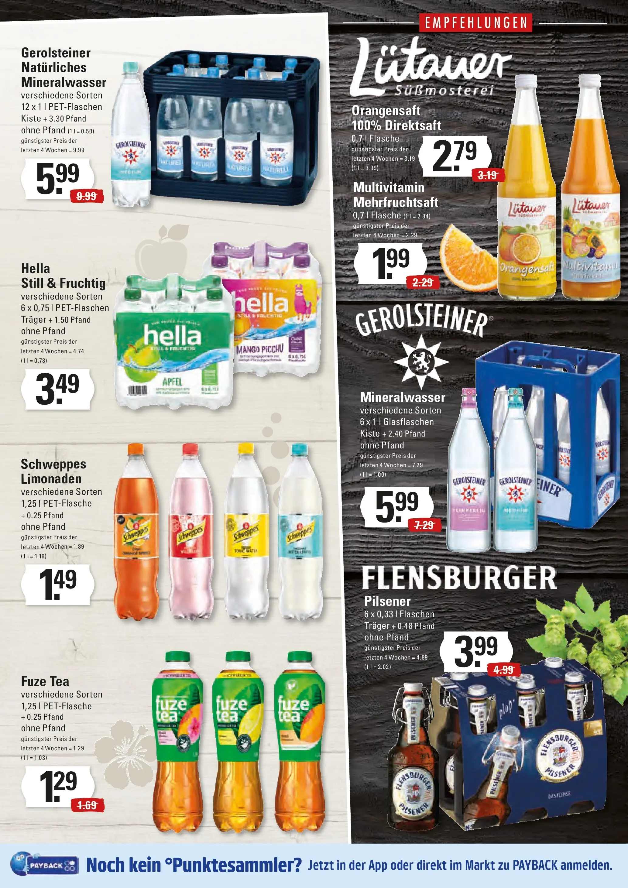 Edeka prospekt Stade	 (ab 06.10.2025) » Angebote Online | Seite: 11 | Produkte: Orangensaft, Flensburger, Hella, Gerolsteiner