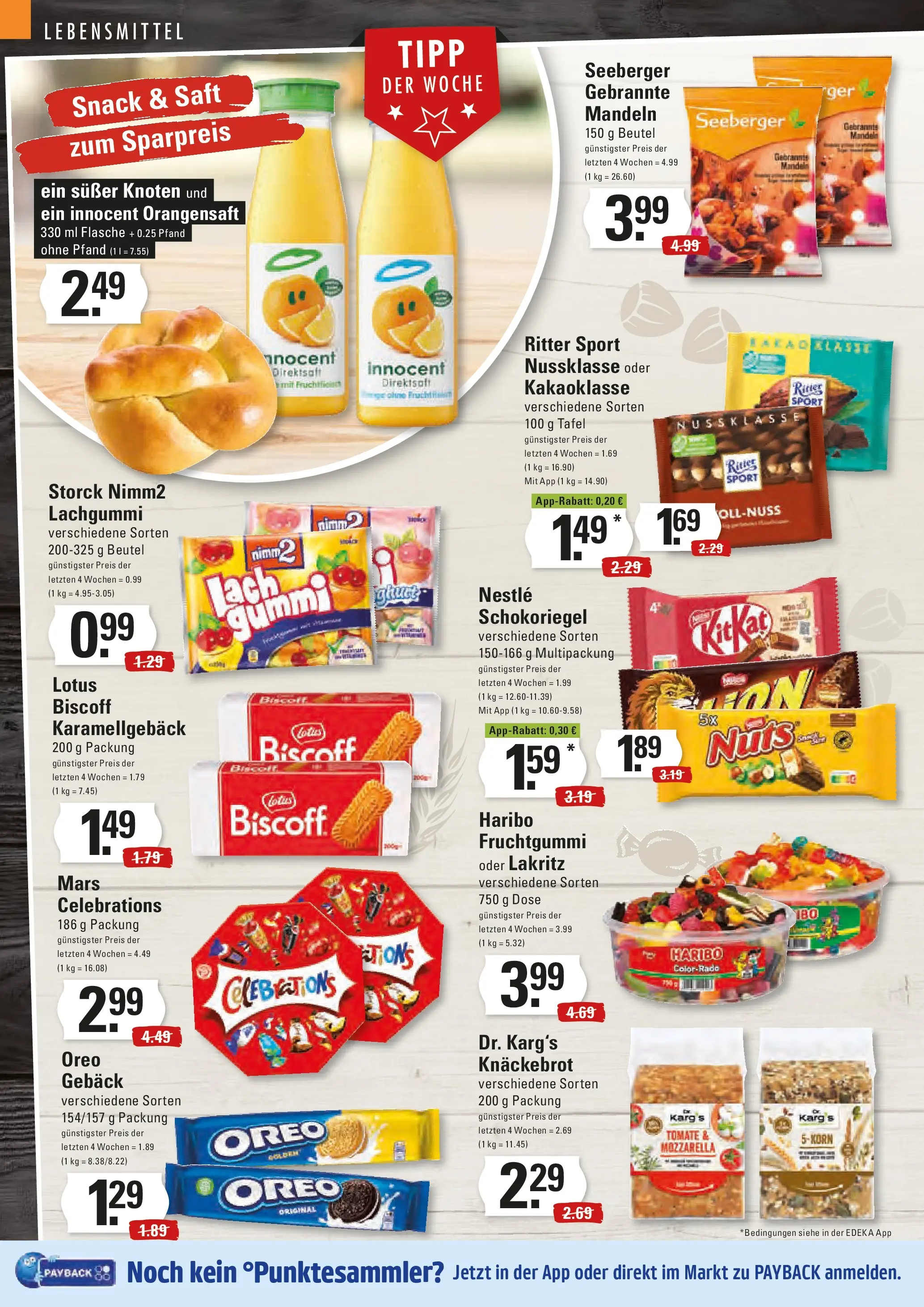 Edeka prospekt Stade	 (ab 06.10.2025) » Angebote Online | Seite: 12 | Produkte: Haribo, Mandeln, Celebrations, Saft