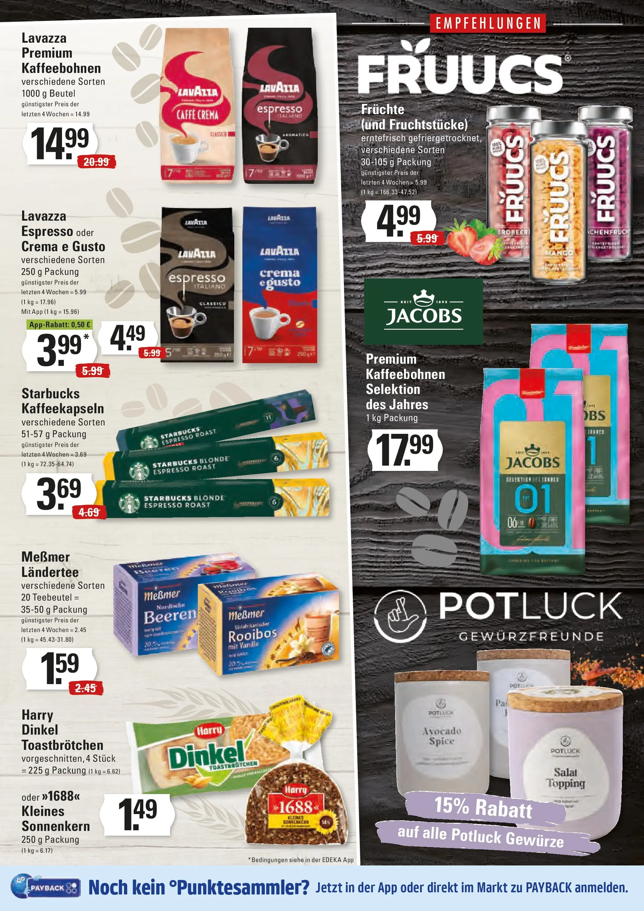Edeka prospekt Stade	 (ab 06.10.2025) » Angebote Online | Seite: 13 | Produkte: Lavazza, Avocado, Gewürze, Mango