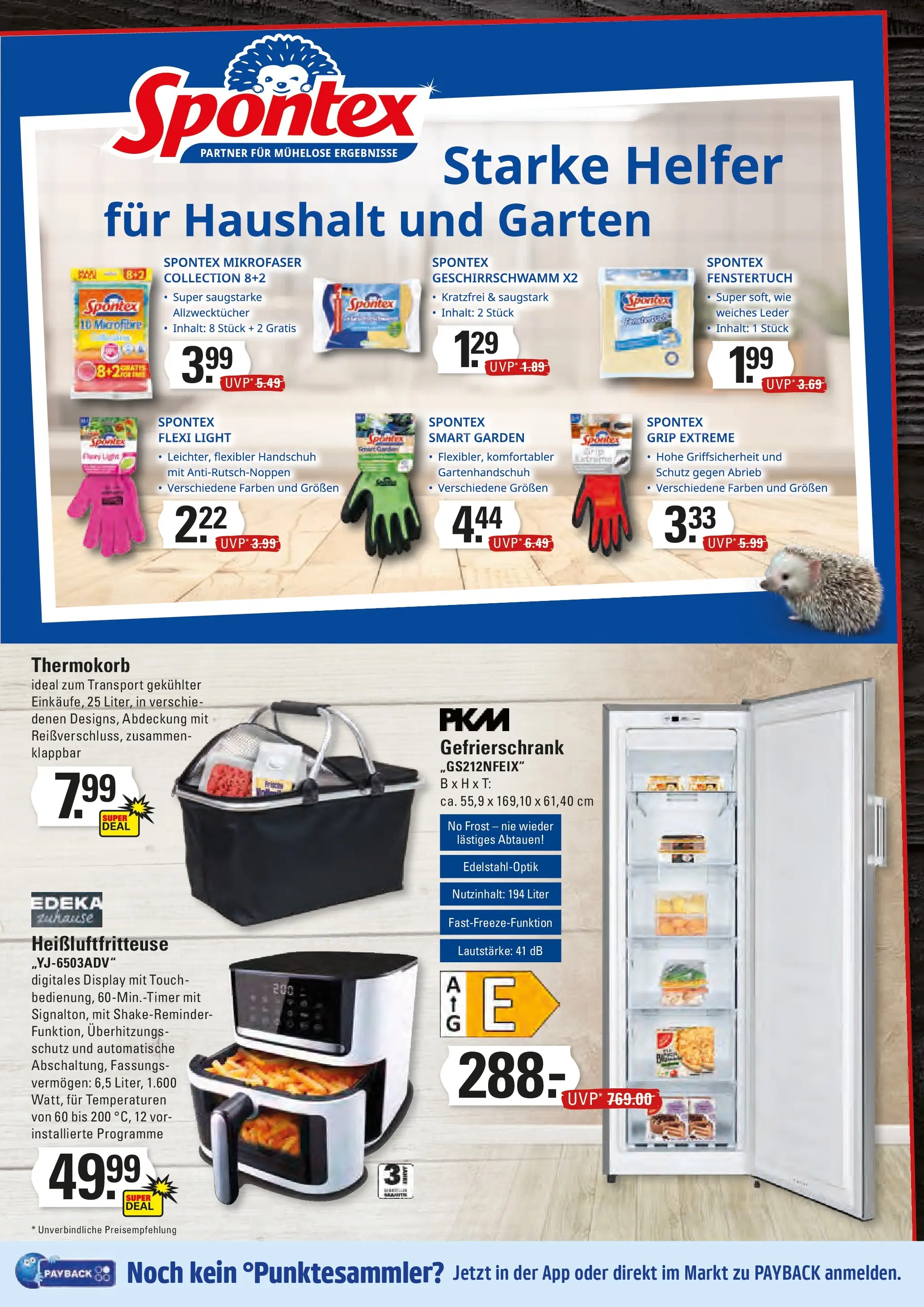 Edeka prospekt Stade	 (ab 06.10.2025) » Angebote Online | Seite: 21 | Produkte: Gefrierschrank, Heißluftfritteuse