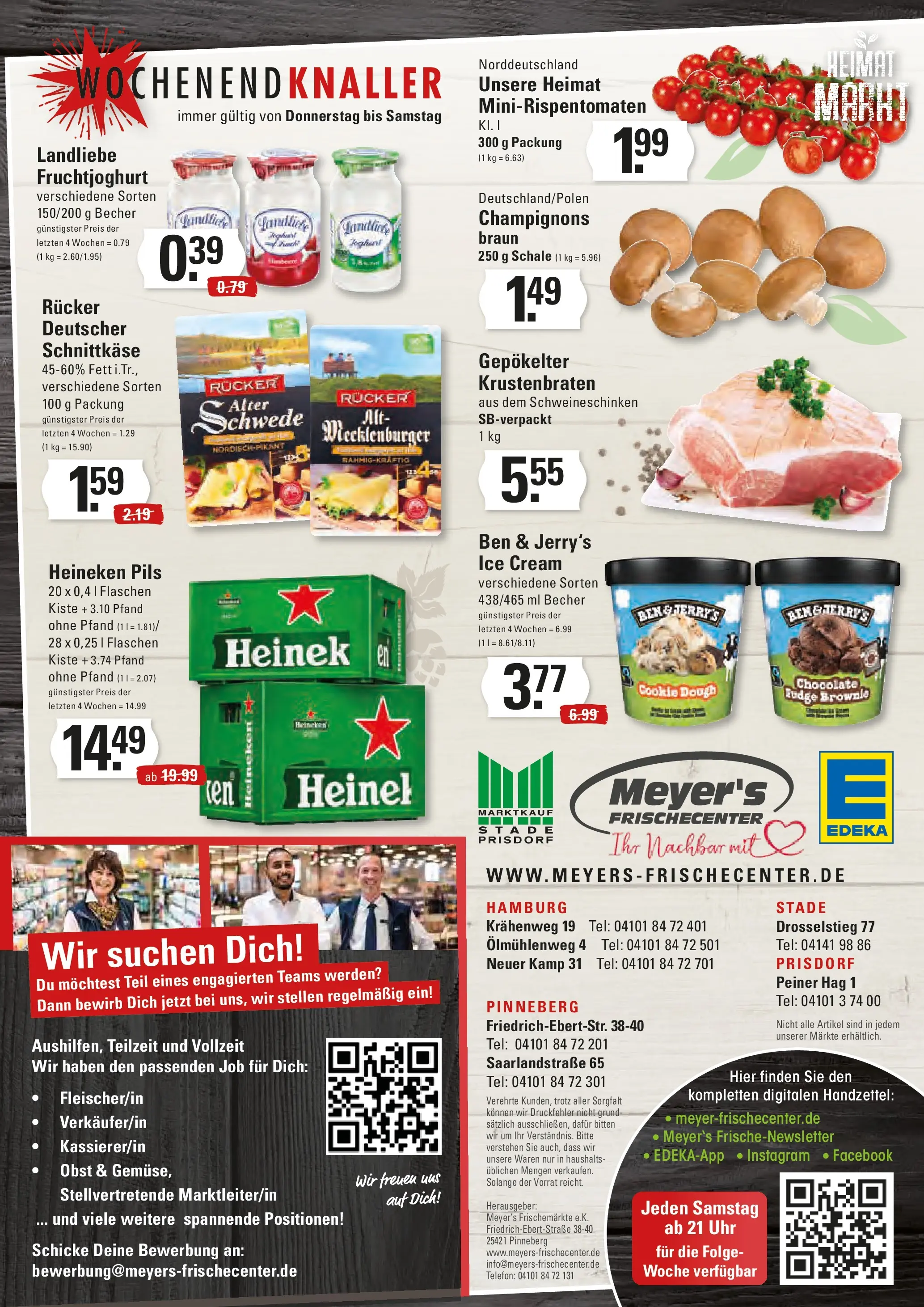 Edeka prospekt Stade	 (ab 06.10.2025) » Angebote Online | Seite: 24 | Produkte: Champignons, Obst, Telefon, Uhr