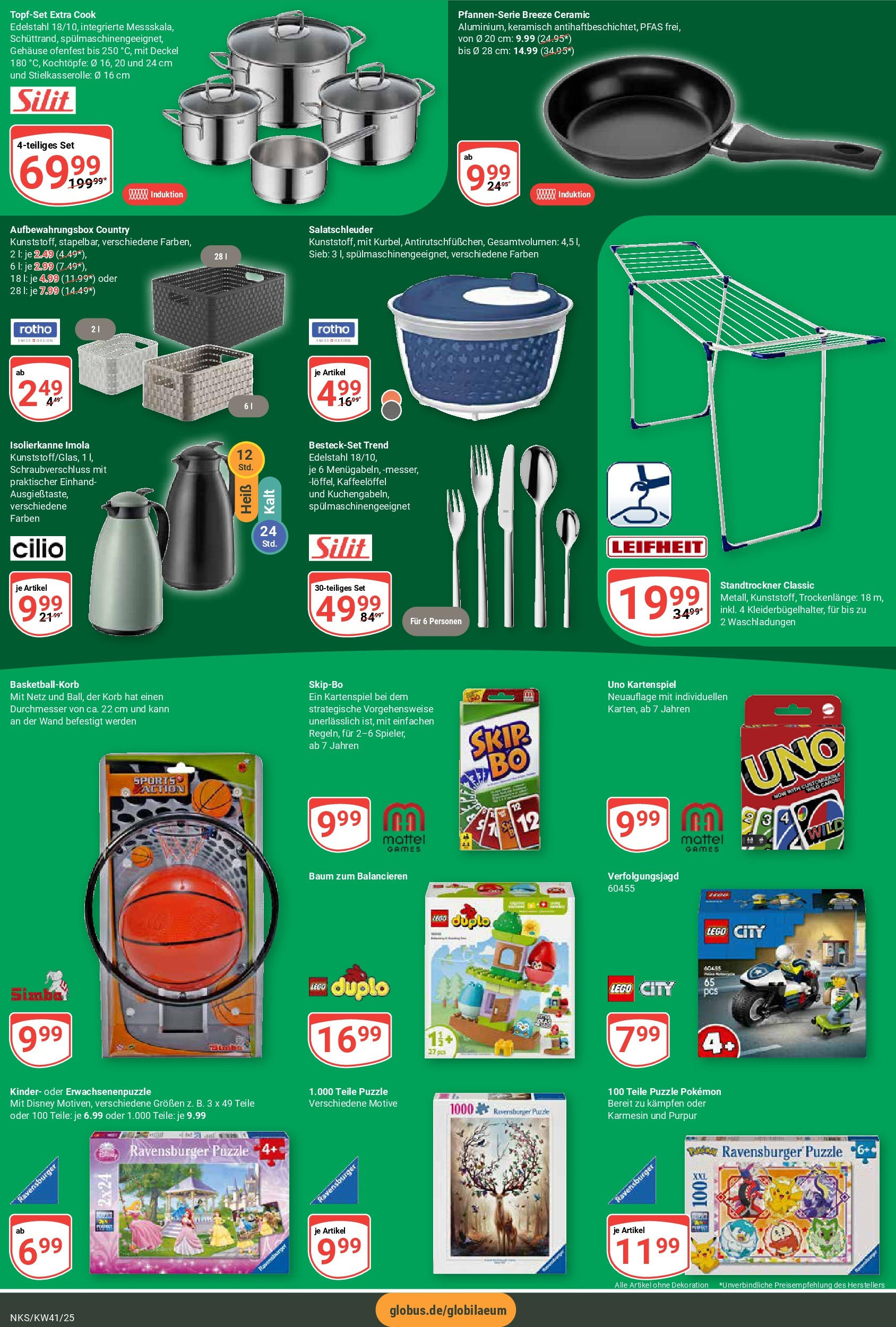 Globus prospekt Neunkirchen	 (ab 06.10.2025) » Angebote online | Seite: 6 | Produkte: Korb