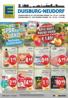 Edeka prospekt Duisburg	 ab 06.10.2025 gültig