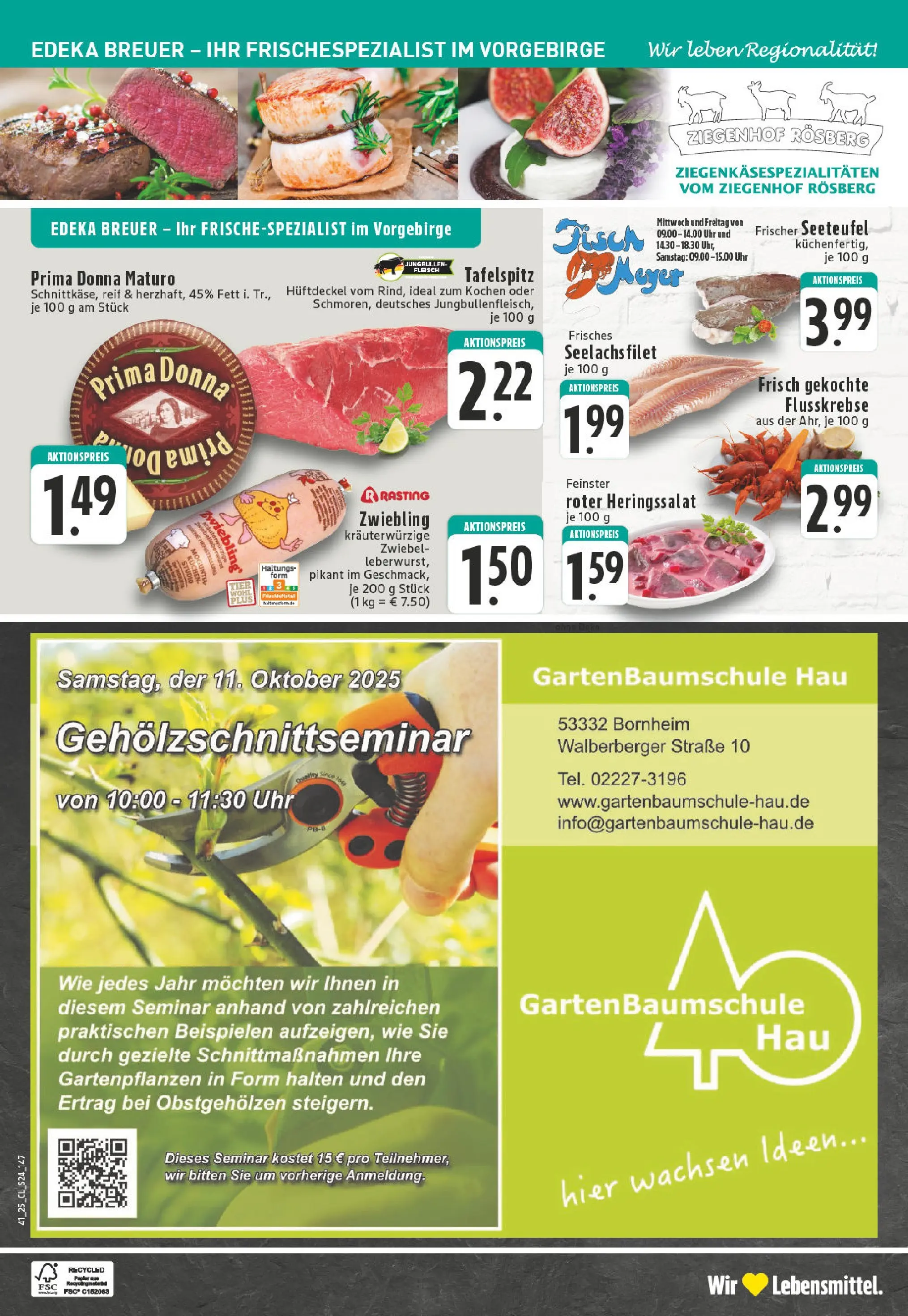 Edeka prospekt Bornheim-Walberberg	 (ab 06.10.2025) » Angebote Online | Seite: 24 | Produkte: Tafelspitz, Kuchen, Fleisch, Uhr